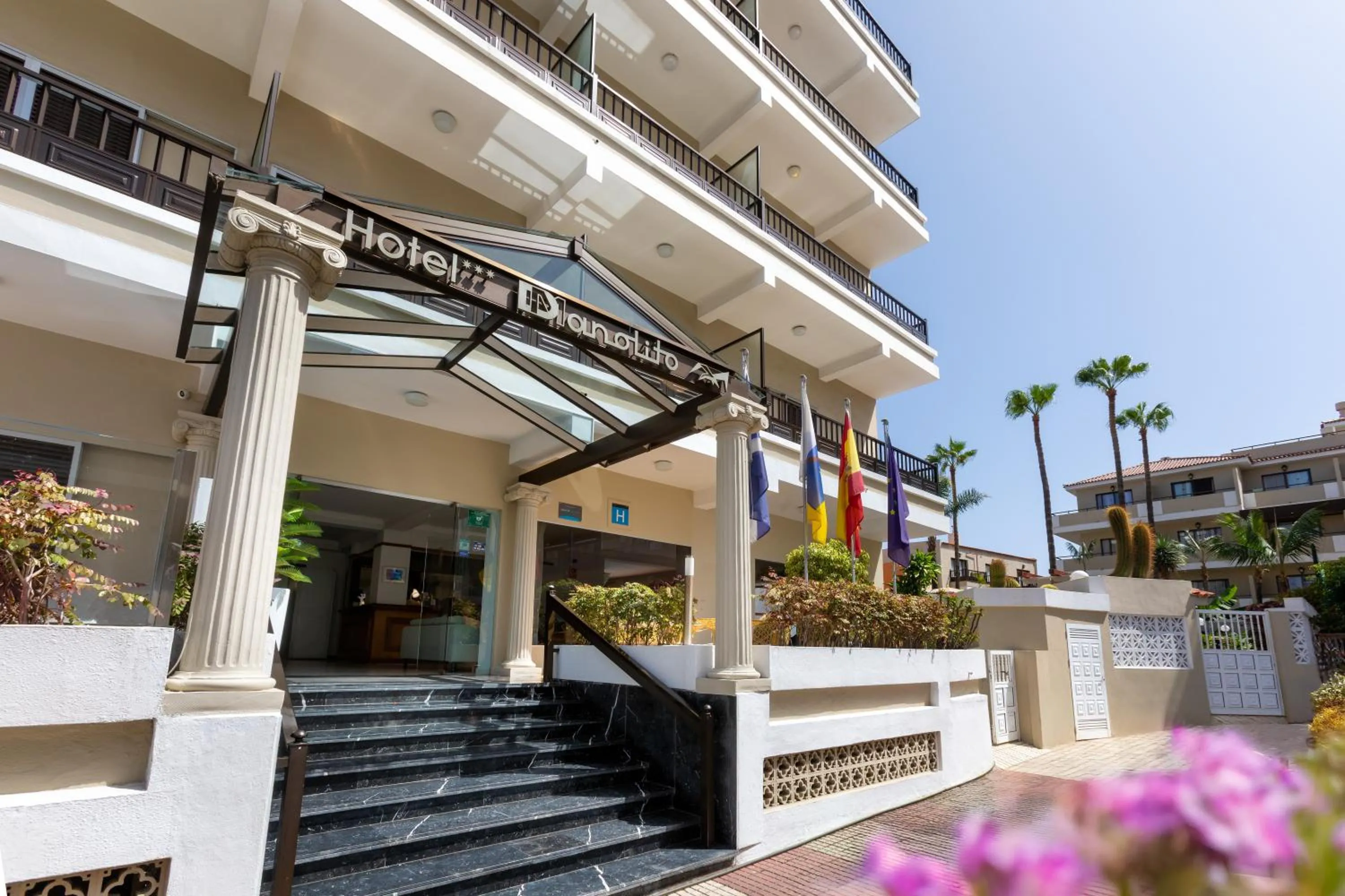 Property building in Hotel Don Manolito