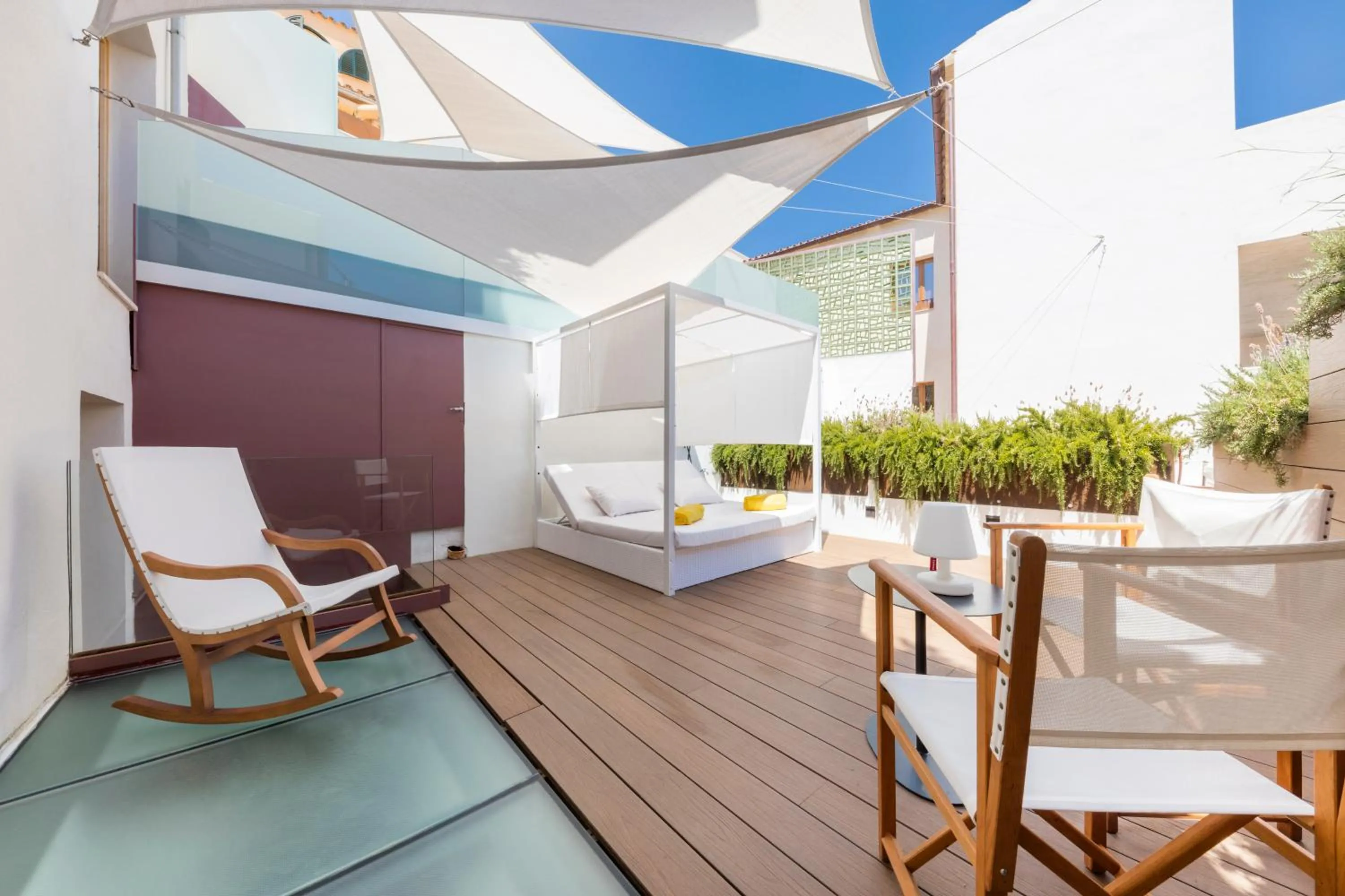 Patio in Fonda Llabres Boutique