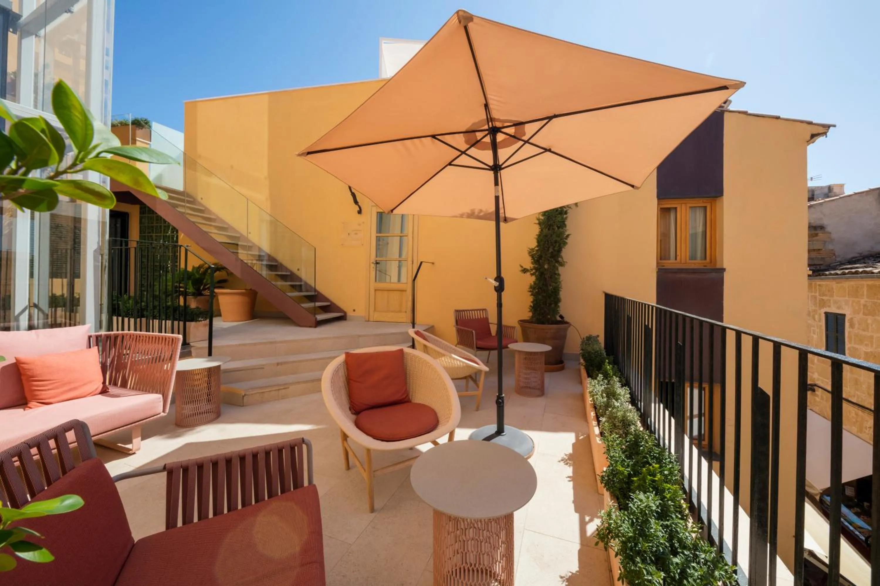 Patio in Fonda Llabres Boutique