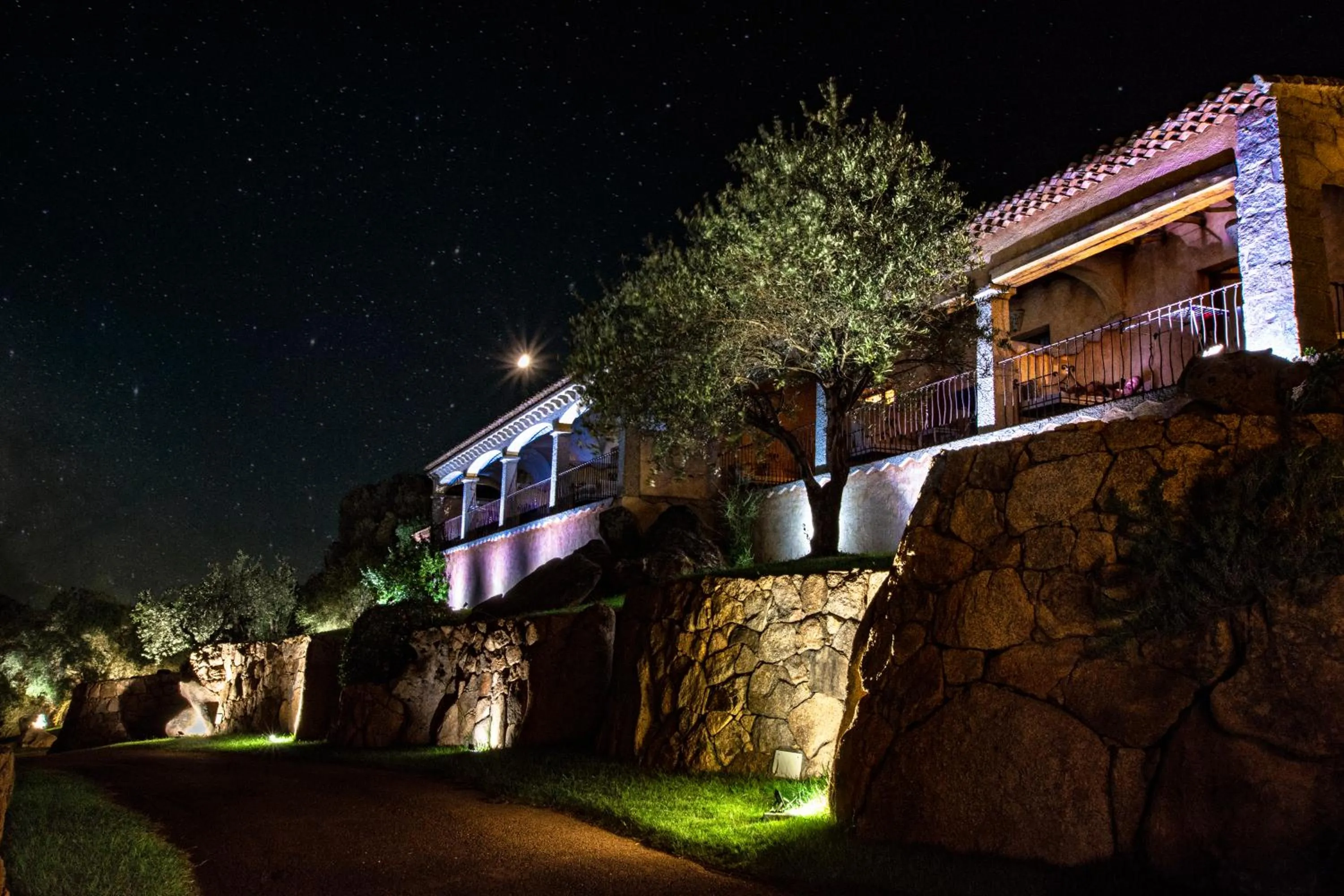 Garden in Moma Hotel Cannigione