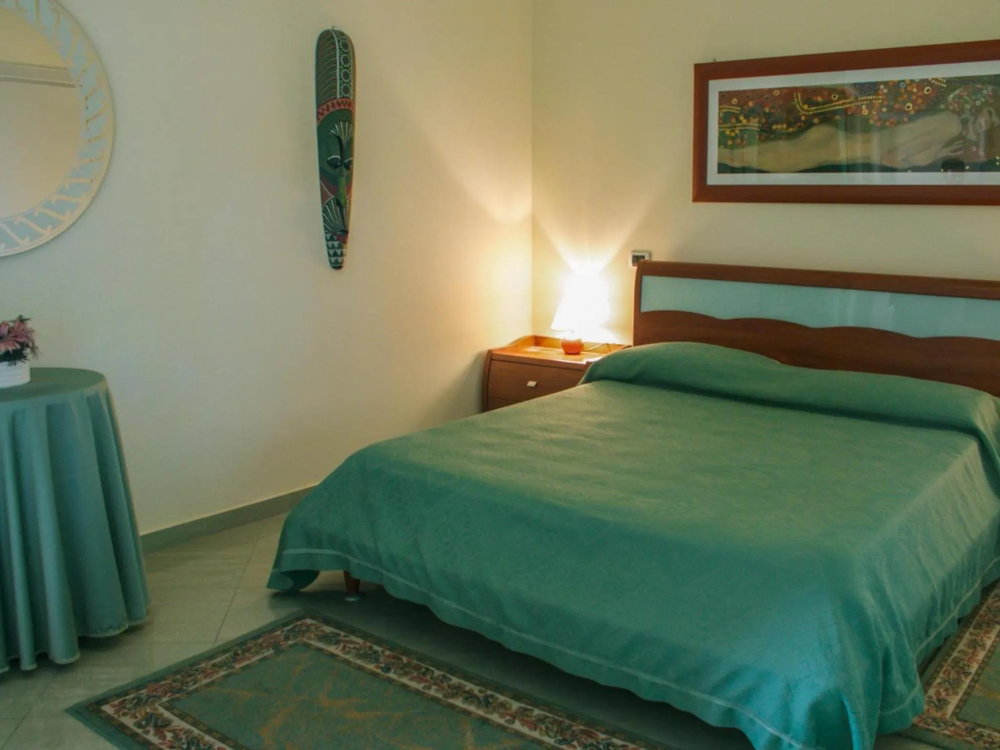 Photo of the whole room, Bed in Blu Hotel