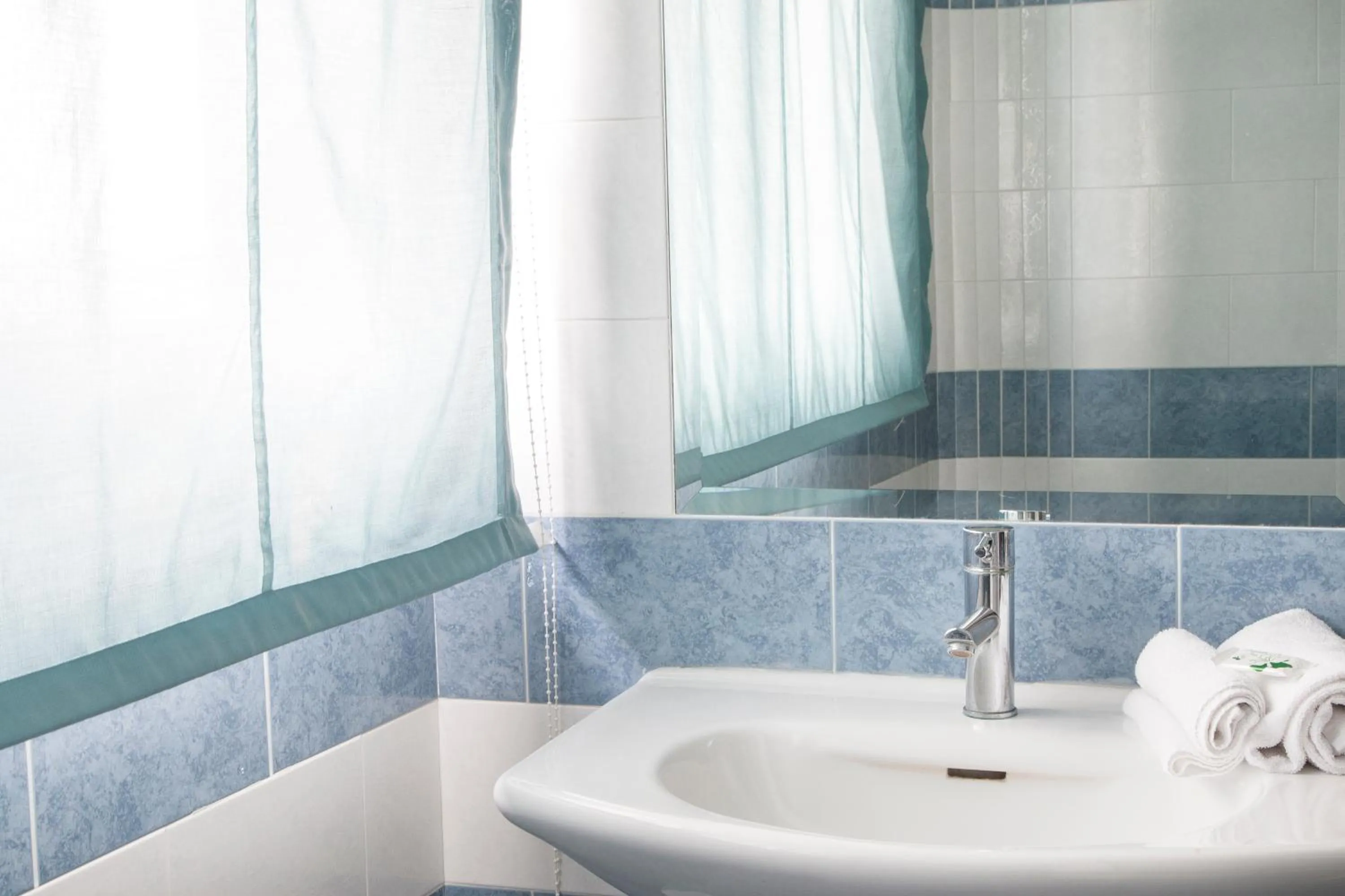 Bathroom in Blu Hotel