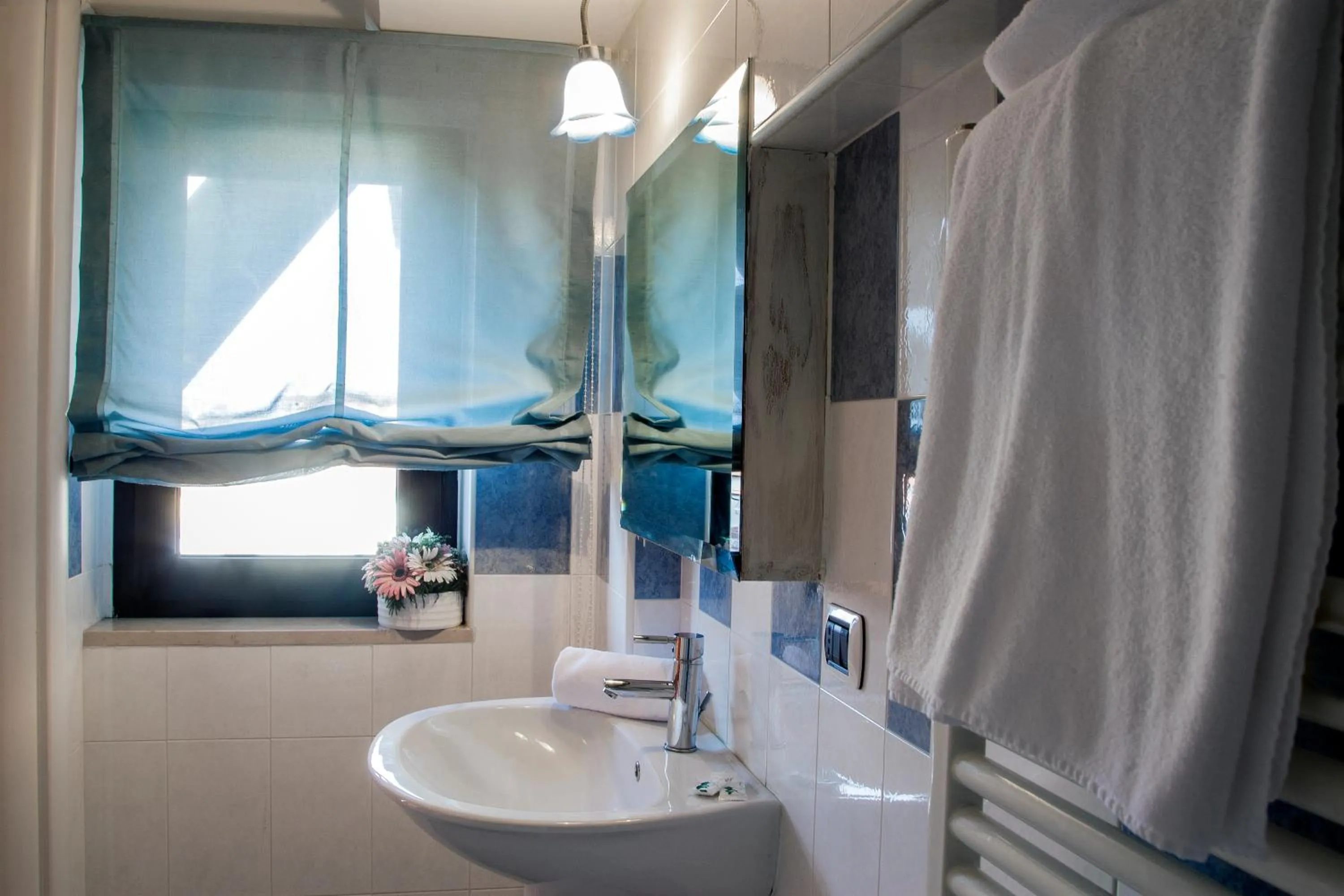 Bathroom in Blu Hotel