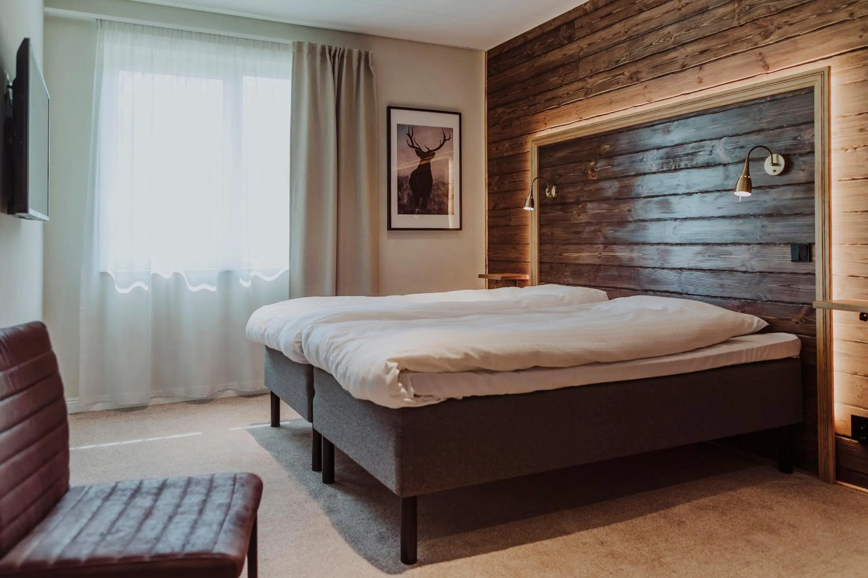 Bedroom, Bed in Lydinge Resort