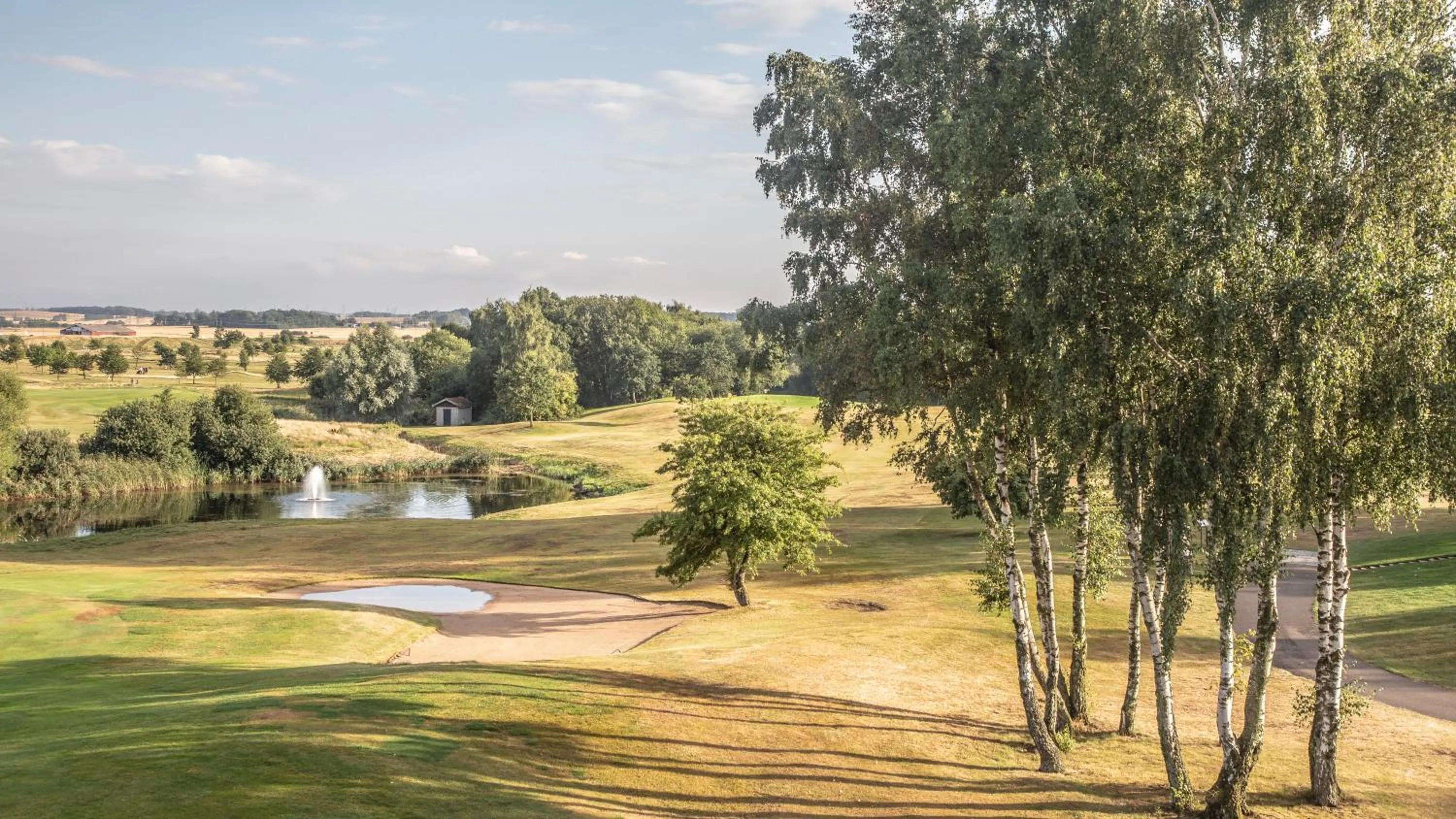 Garden view in Lydinge Resort