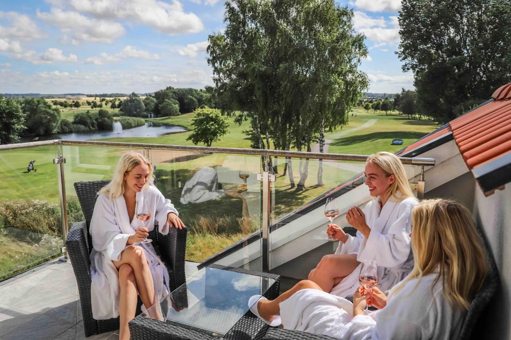 People in Lydinge Resort