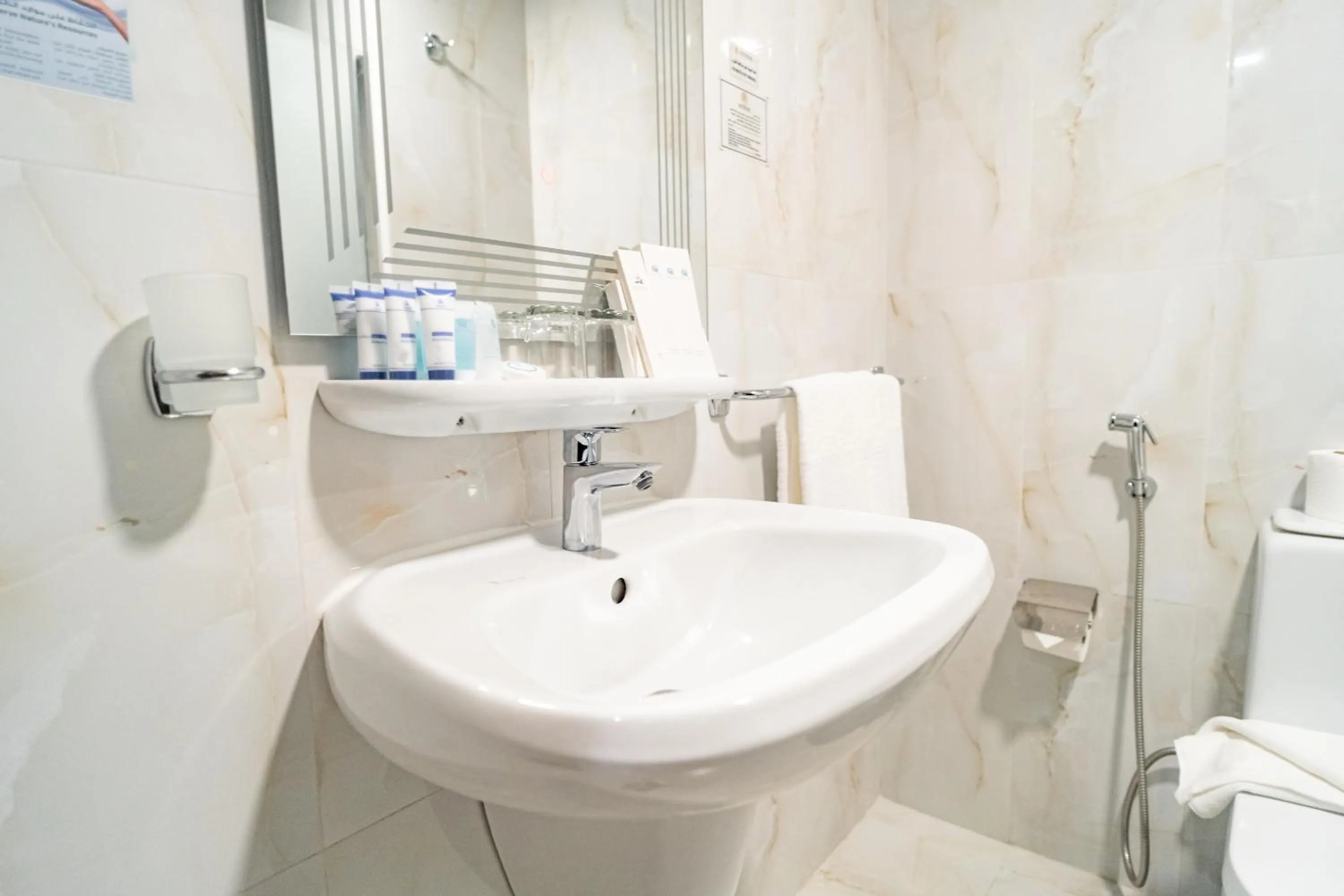 Shower in Emaar Elite Al Madina Hotel