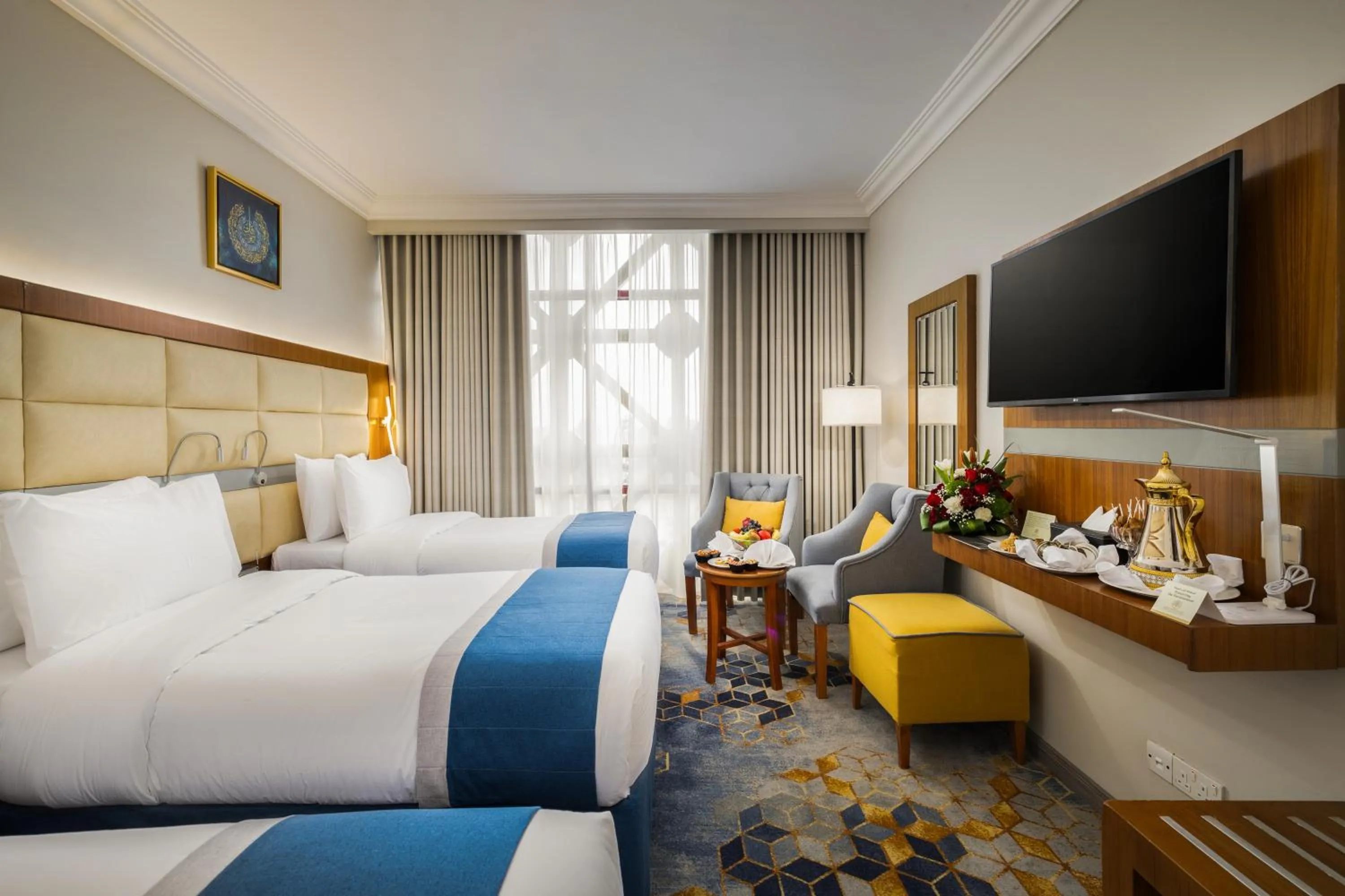 Bedroom, Bed in Emaar Elite Al Madina Hotel