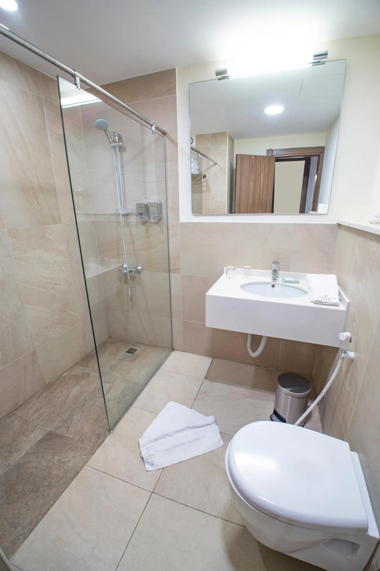 Shower in Lacosta Hotel