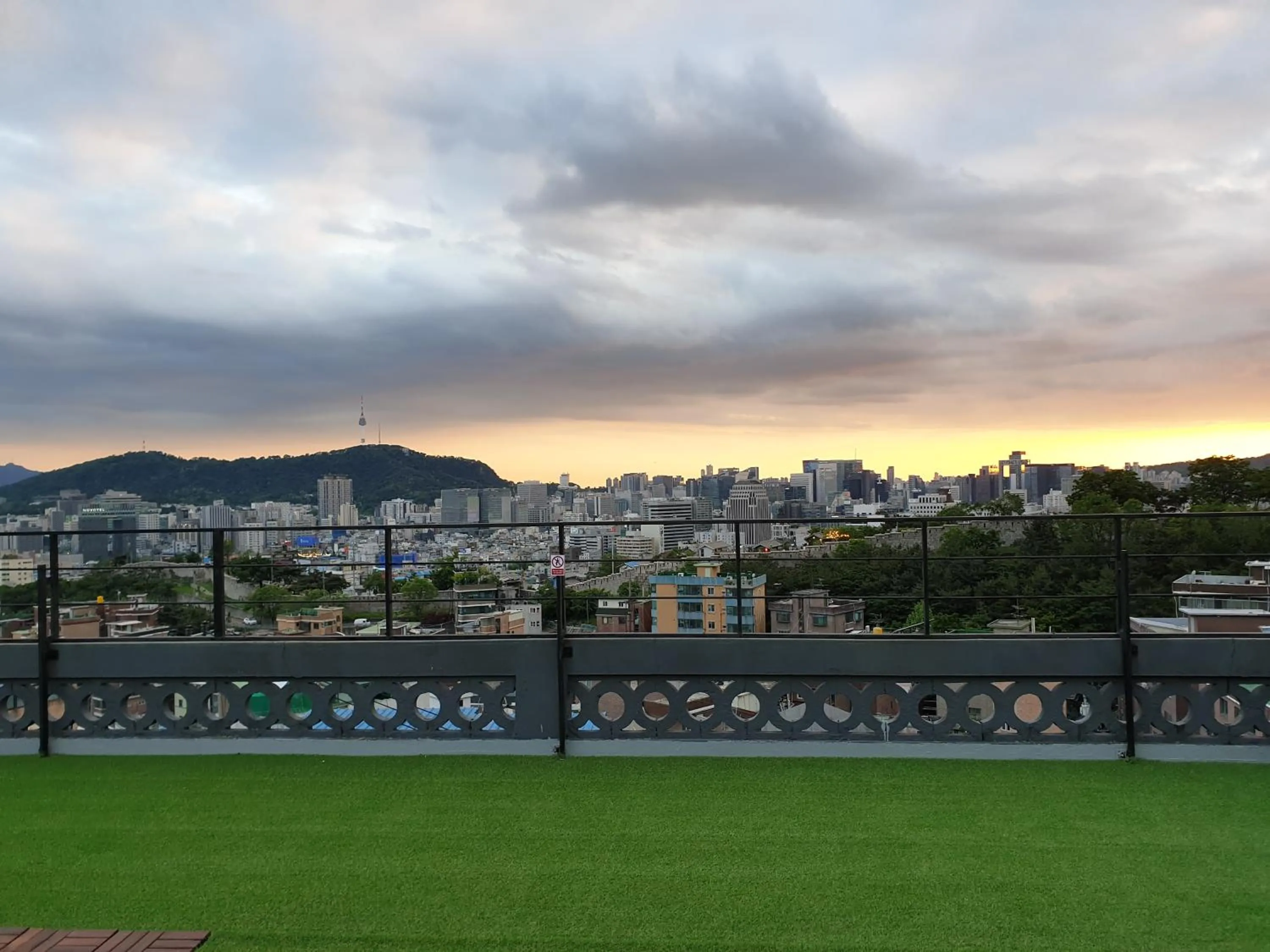 City view in Naksan Balcony