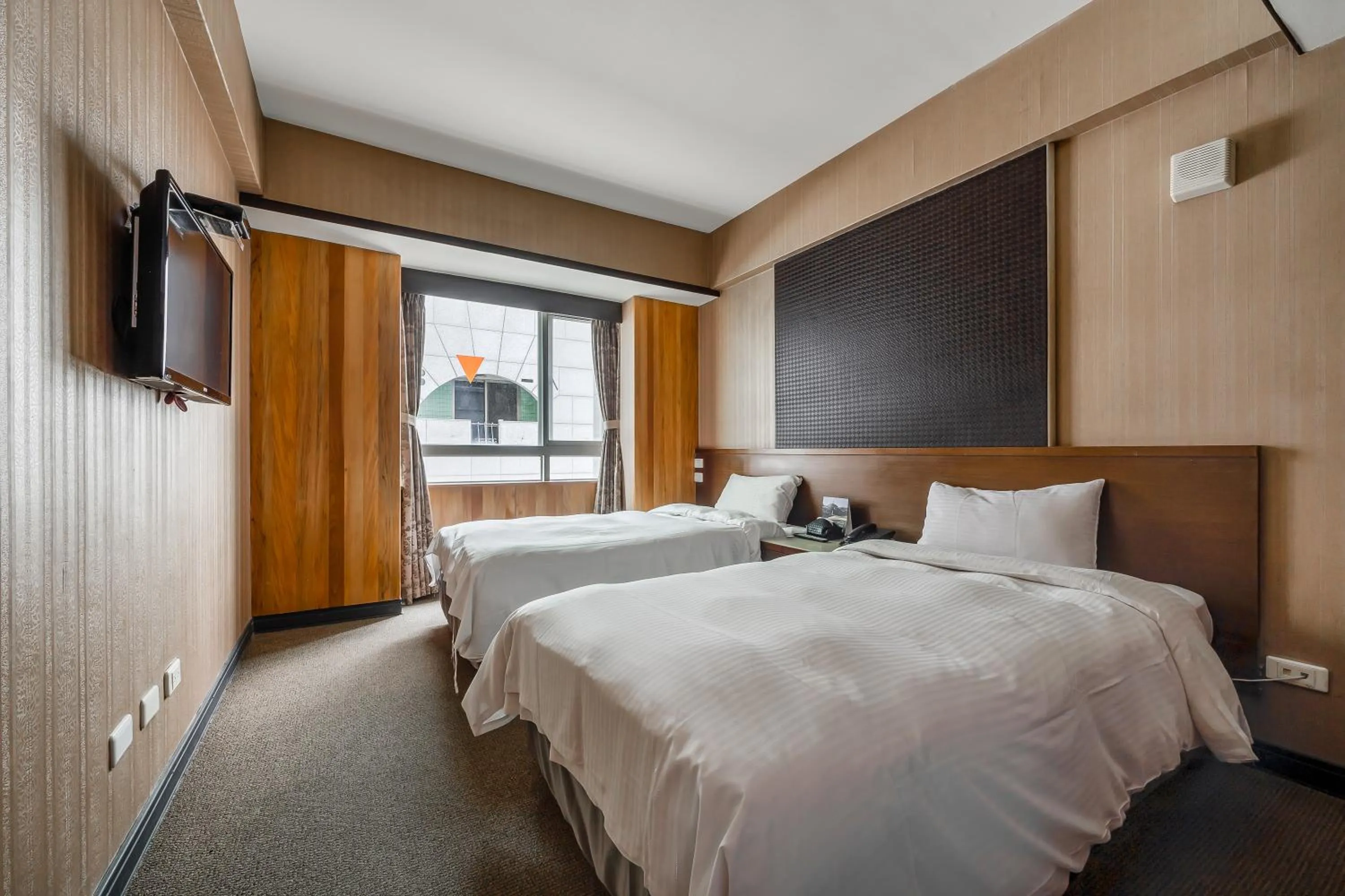 Bed in CHECK inn Express Taichung Fengchia