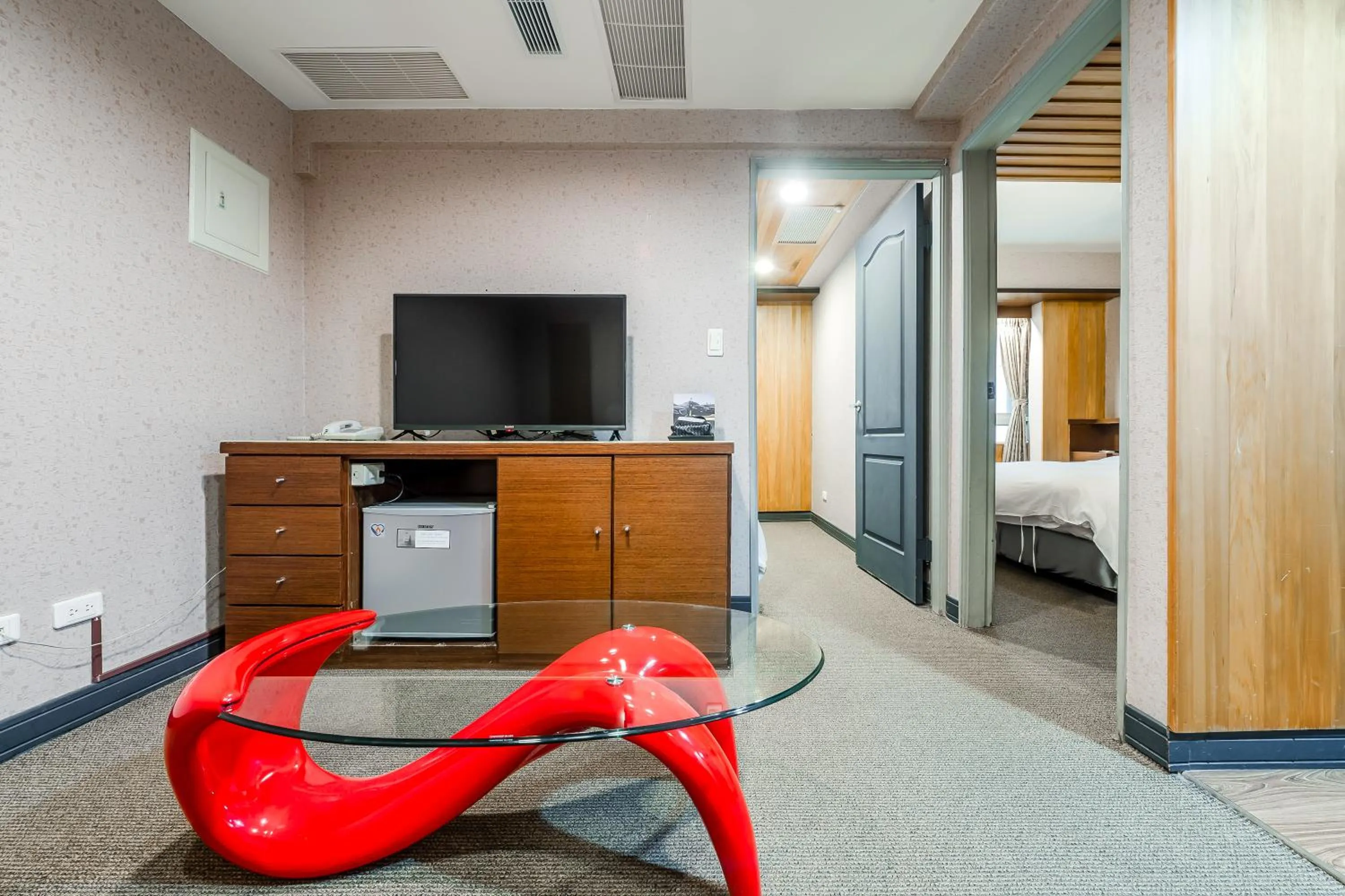 Bed in CHECK inn Express Taichung Fengchia