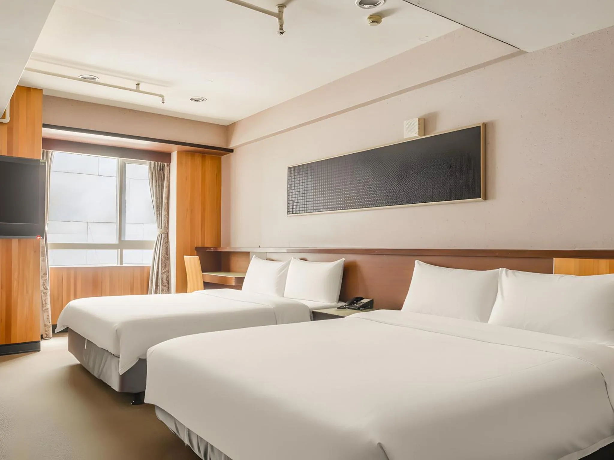 Photo of the whole room, Bed in CHECK inn Express Taichung Fengchia