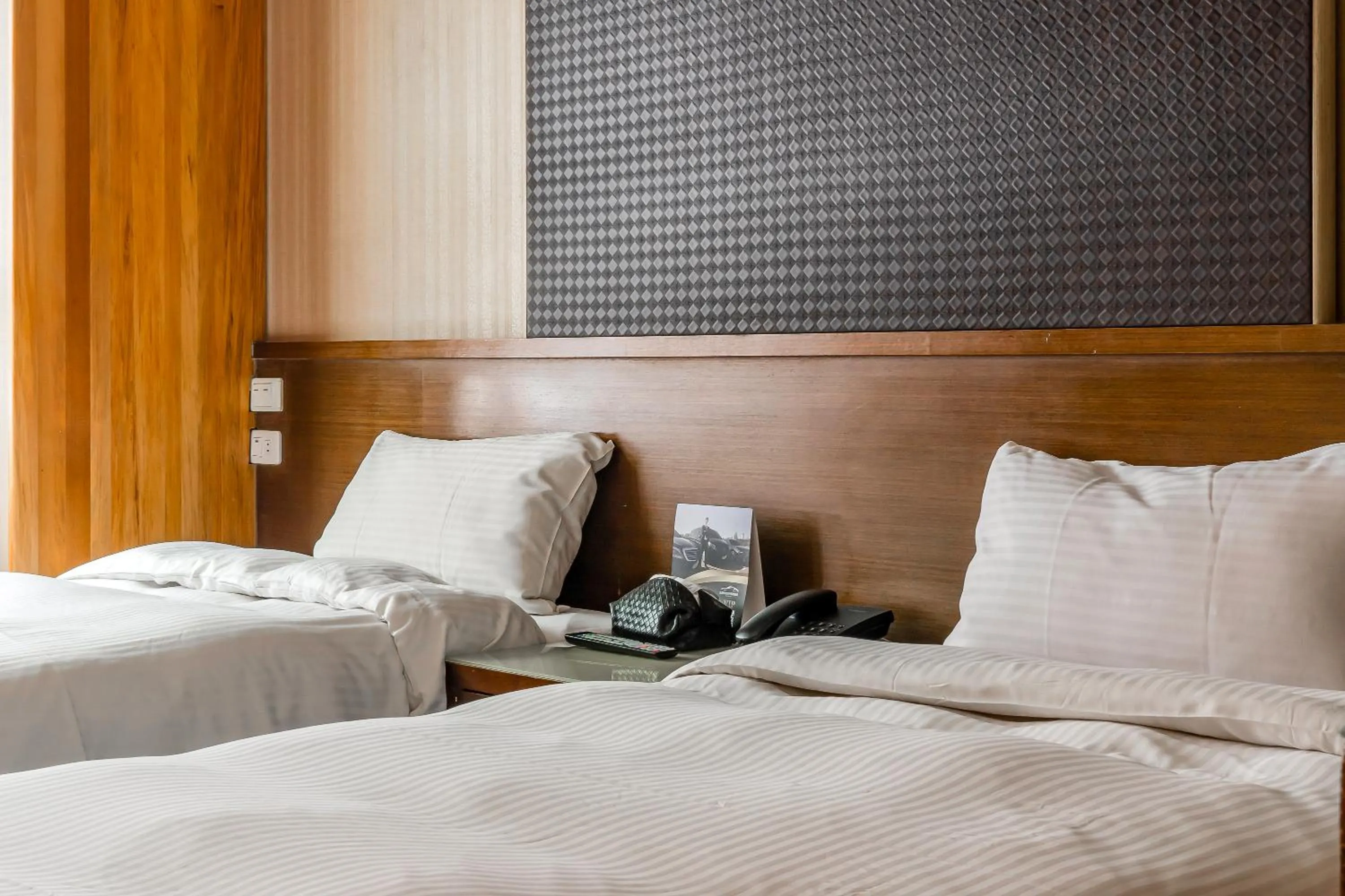 Bed in CHECK inn Express Taichung Fengchia