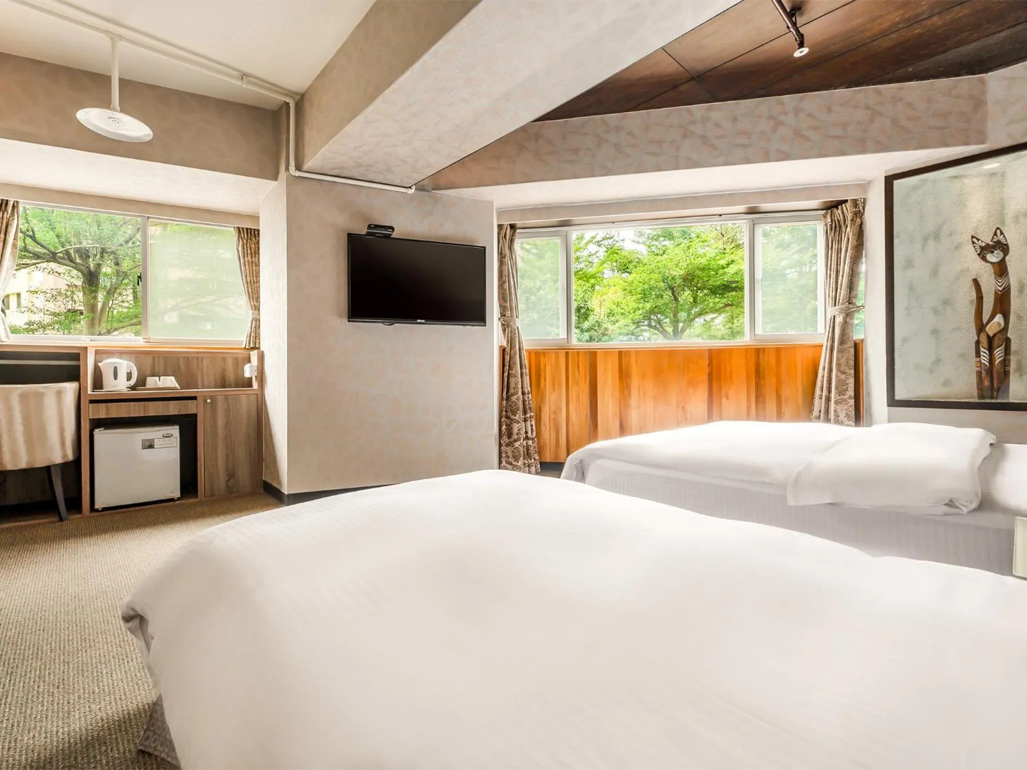 Photo of the whole room, Bed in CHECK inn Express Taichung Fengchia