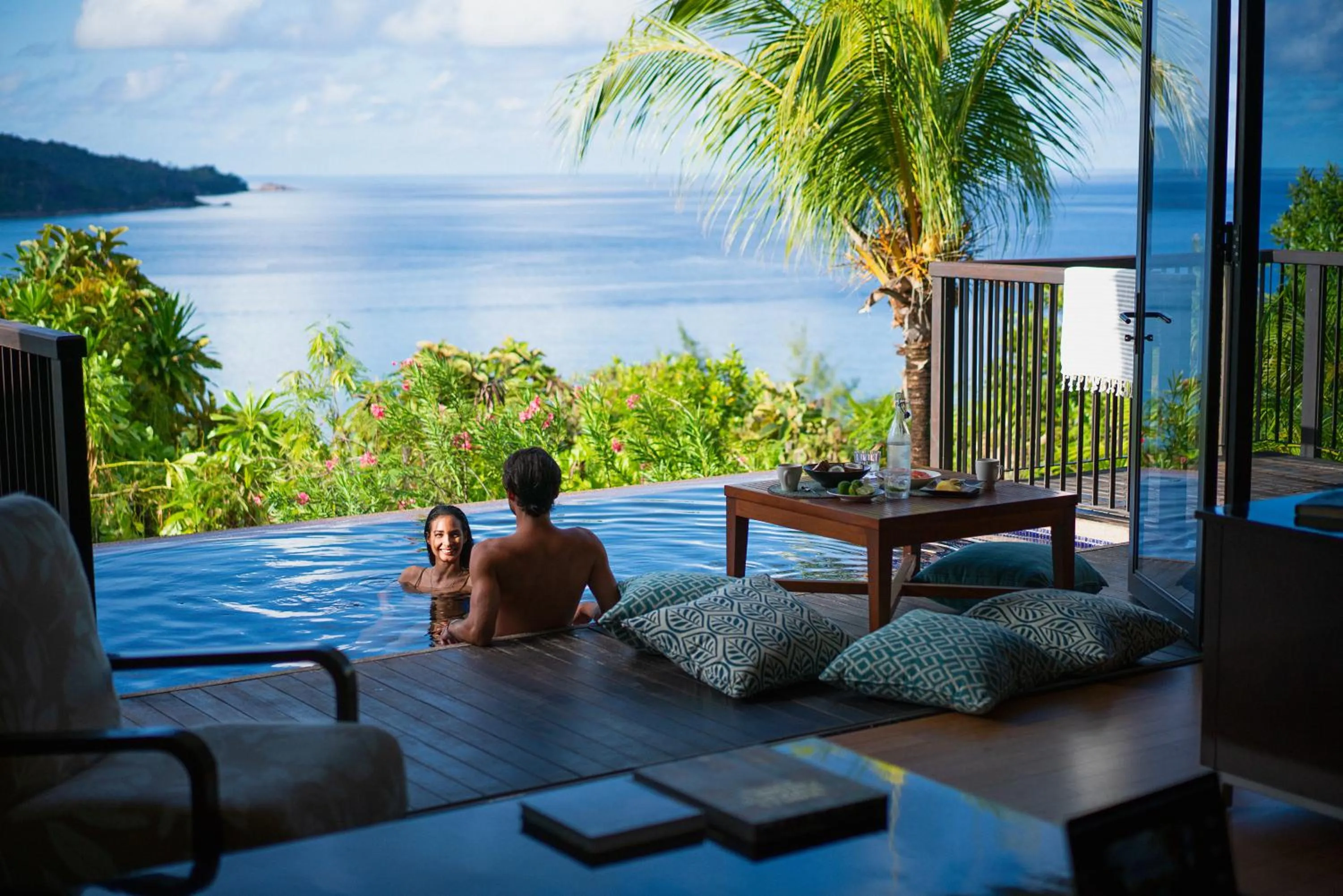 Balcony/Terrace in Raffles Seychelles