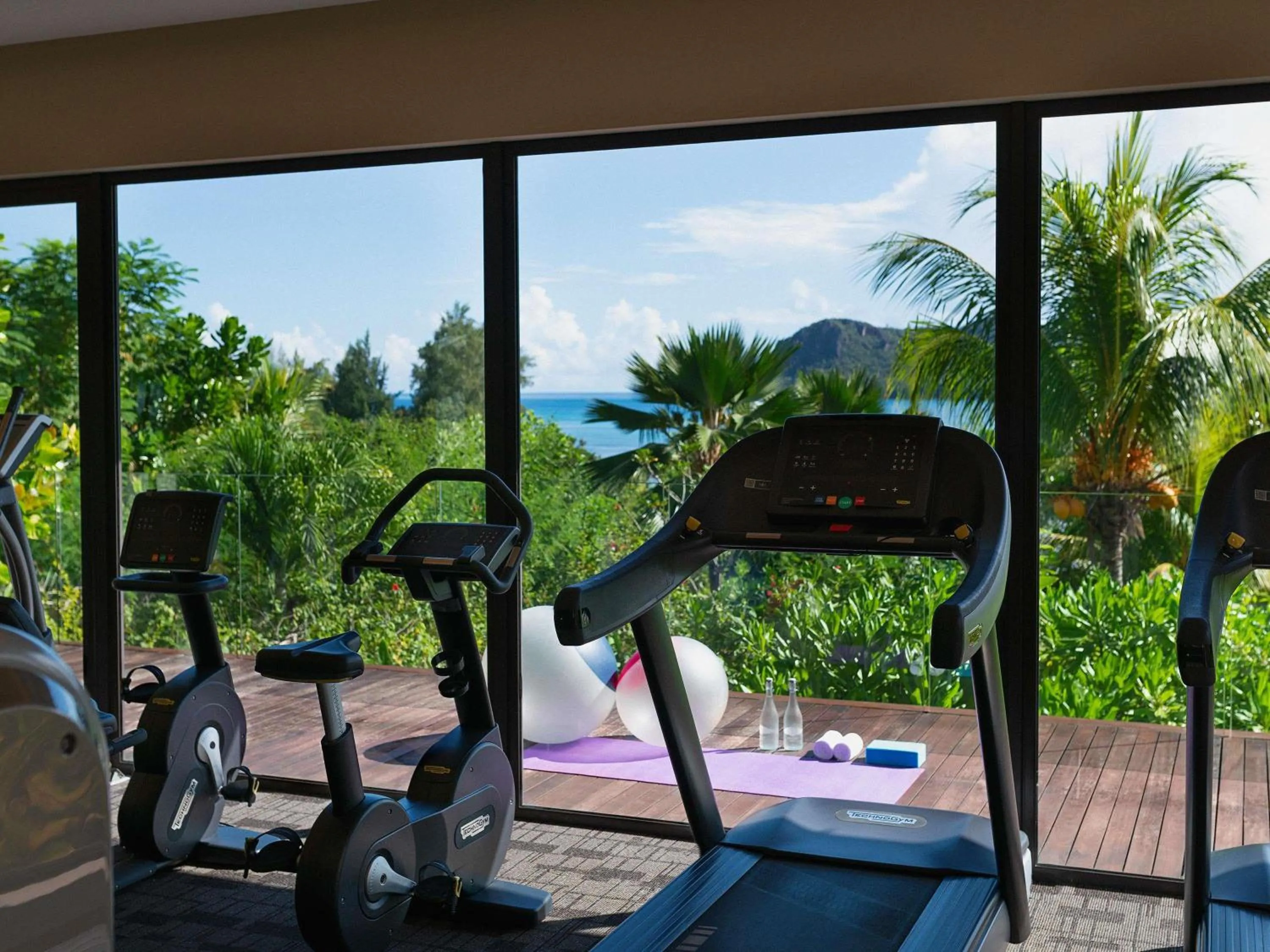 Fitness centre/facilities in Raffles Seychelles