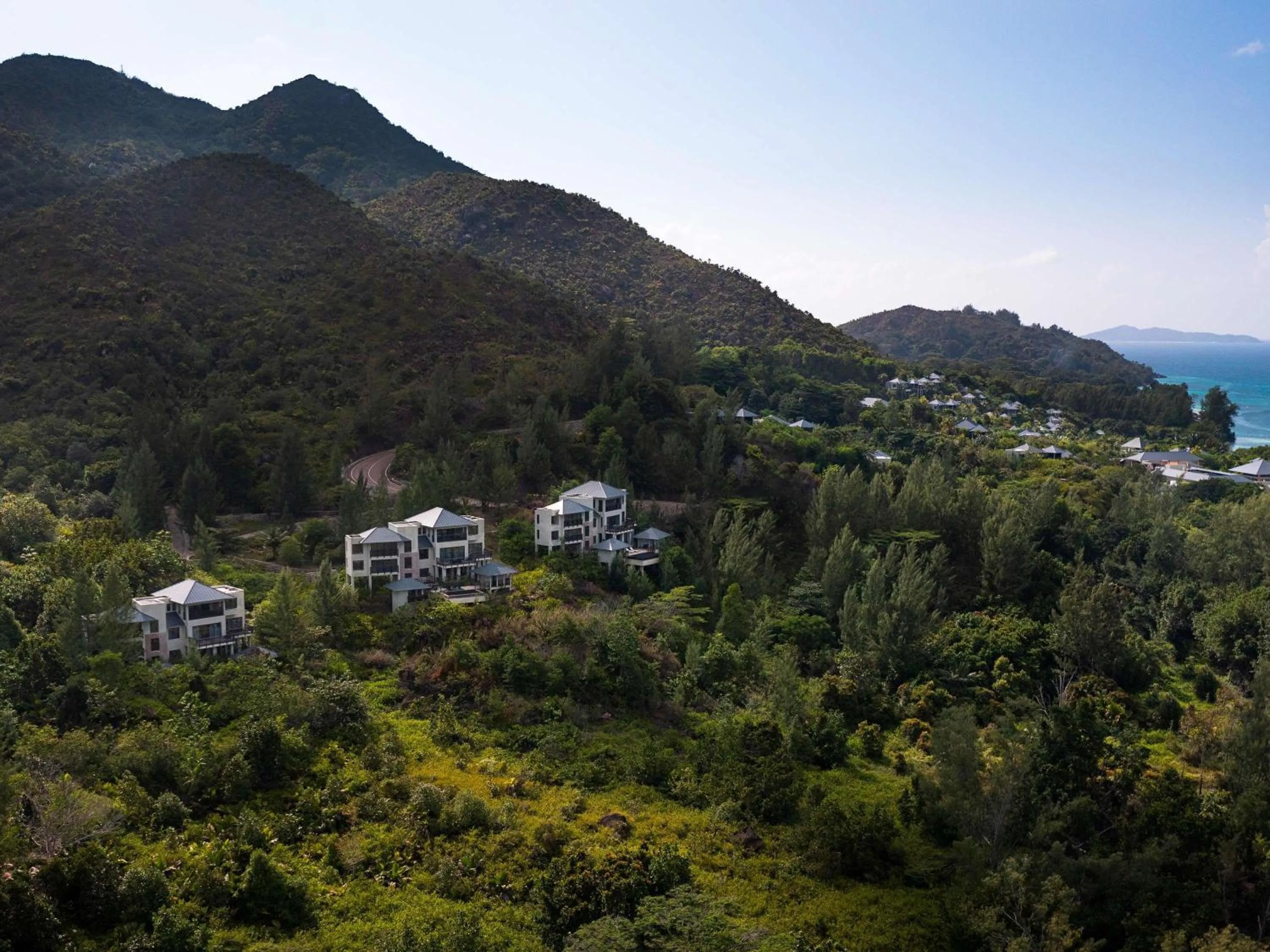 Bedroom in Raffles Seychelles
