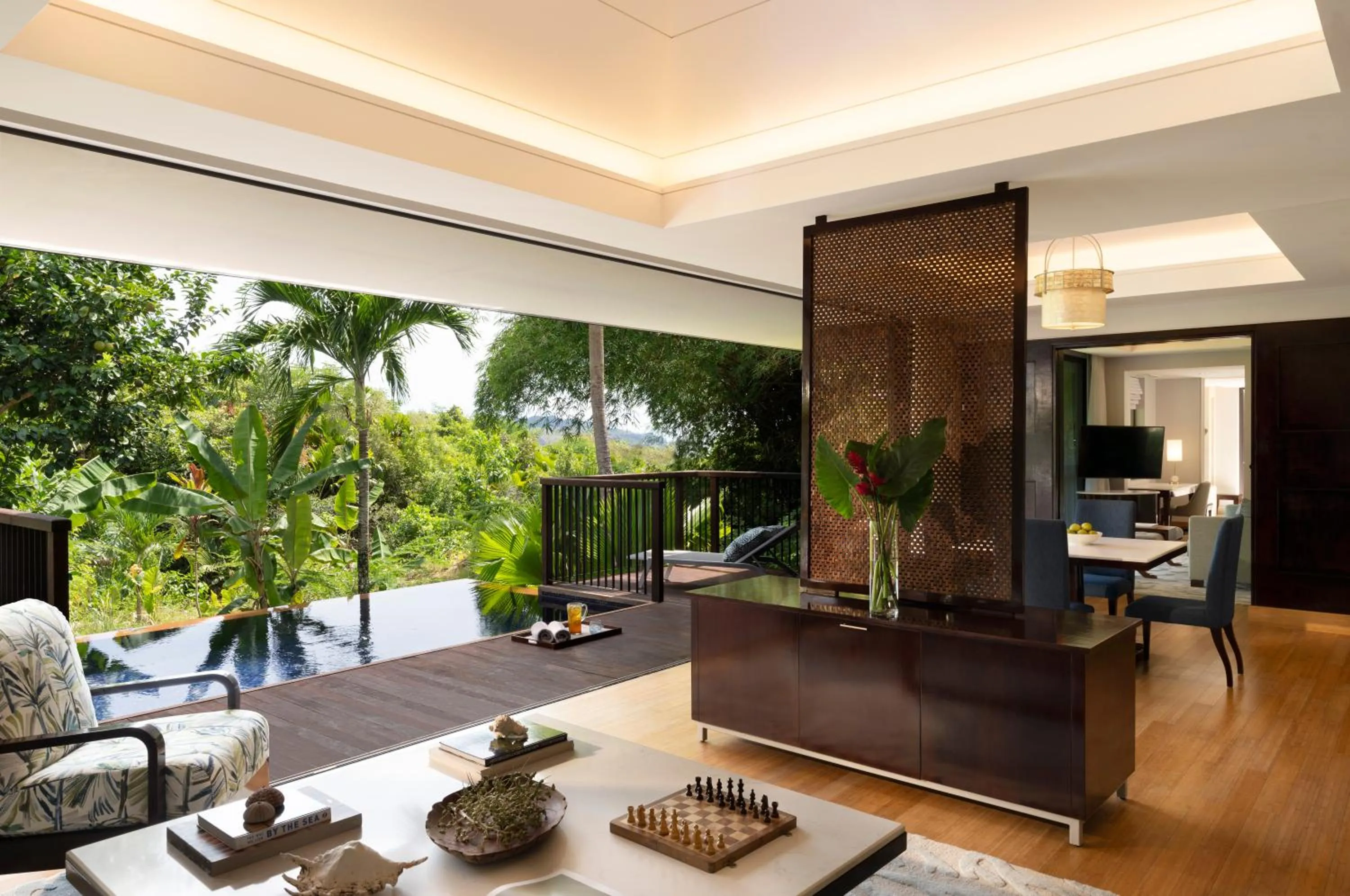 View (from property/room) in Raffles Seychelles