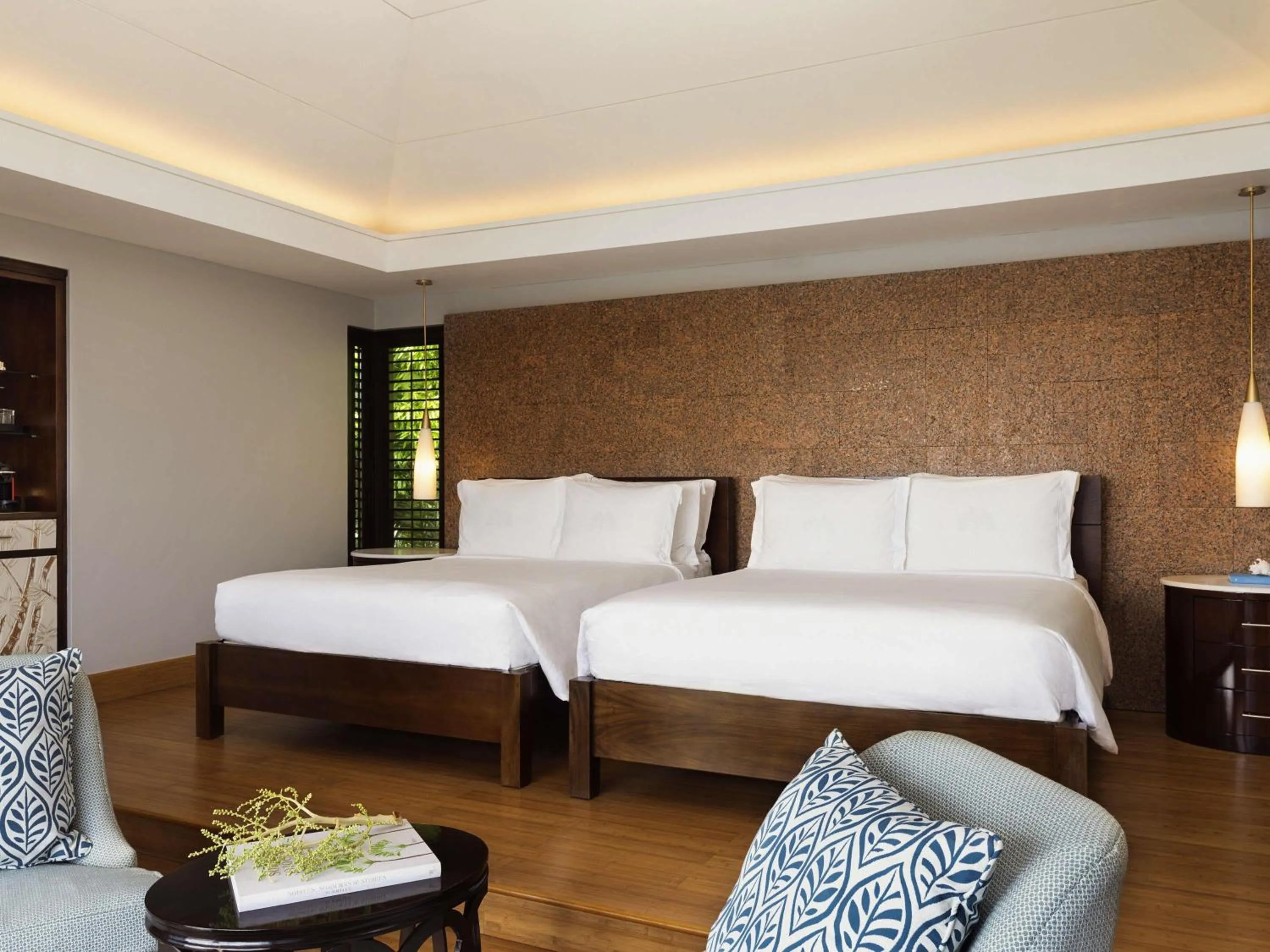 Bedroom, Bed in Raffles Seychelles