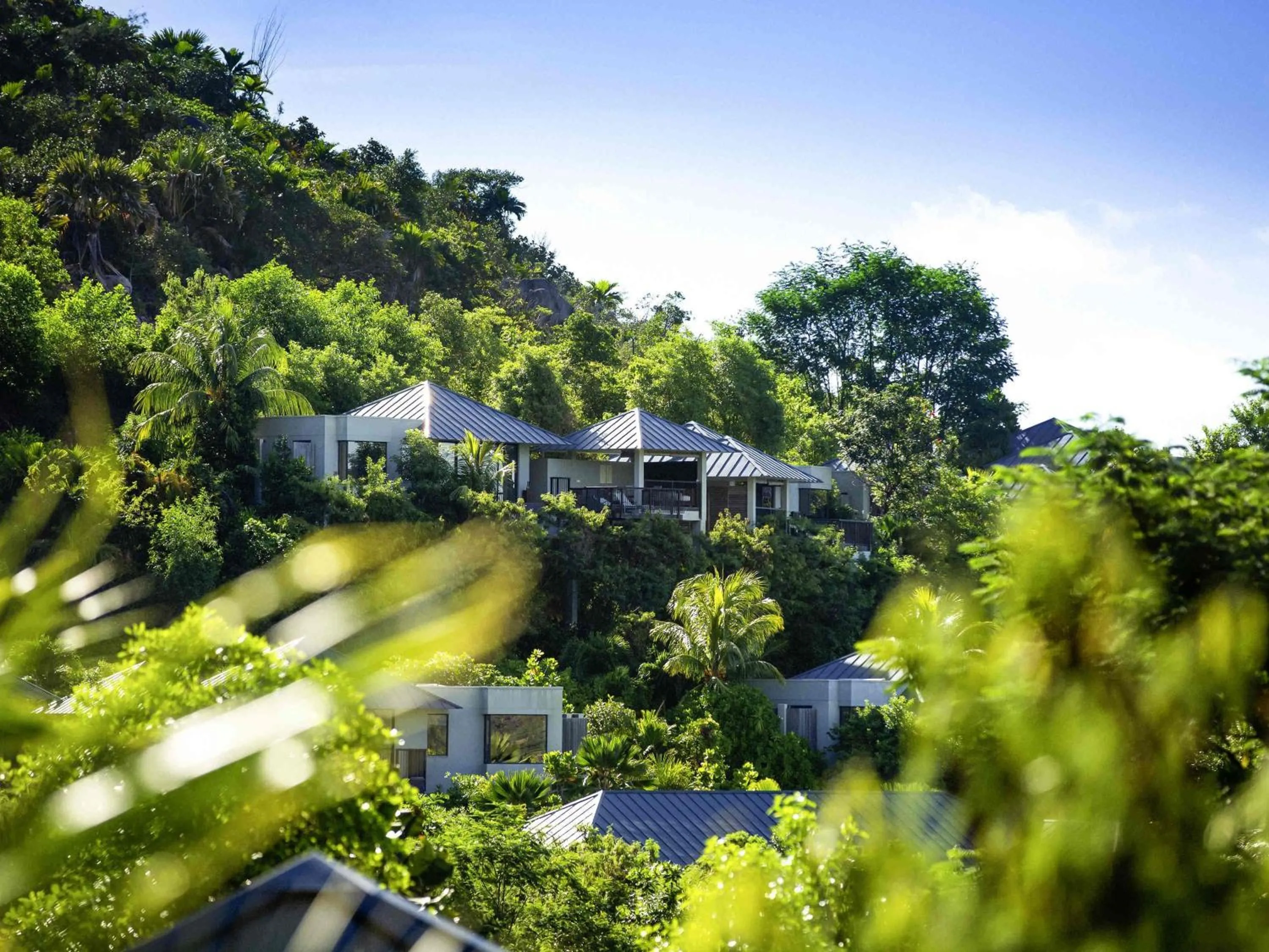 Bedroom in Raffles Seychelles