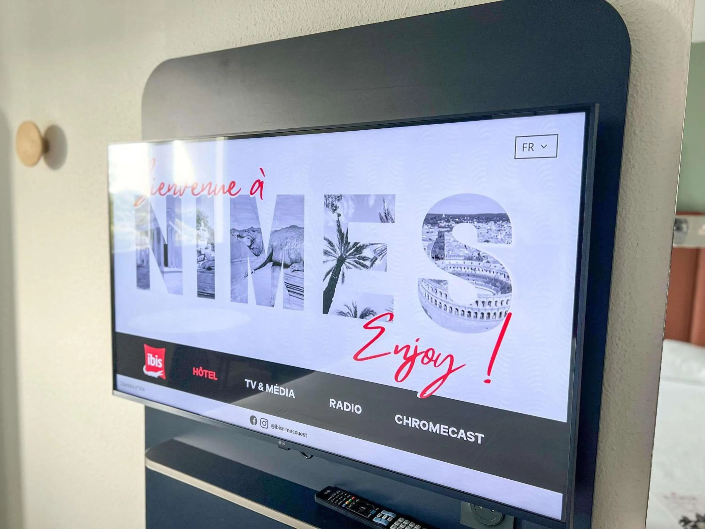 Bedroom in ibis Nîmes Ouest - A9