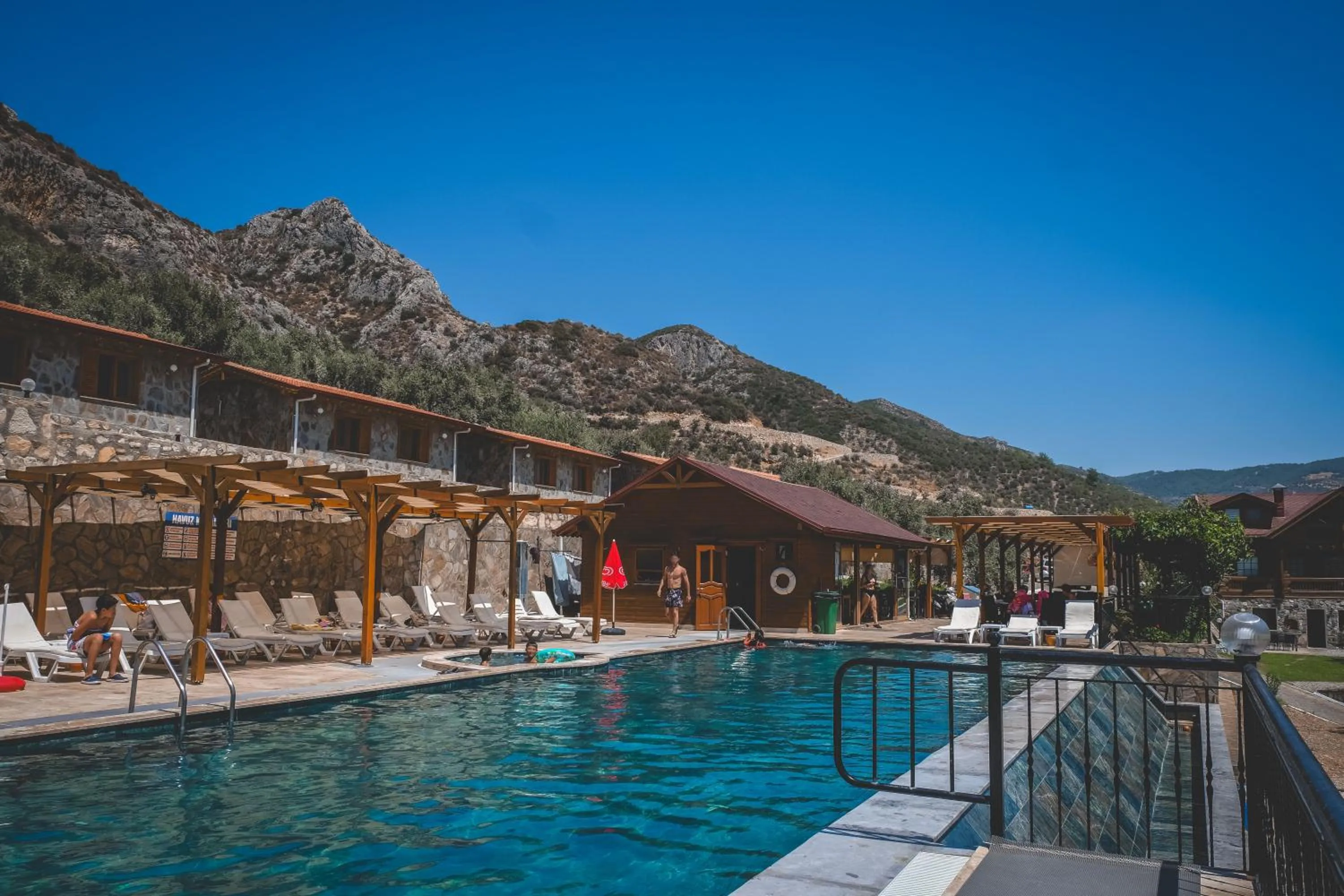 Swimming pool in Natureland Efes Pension
