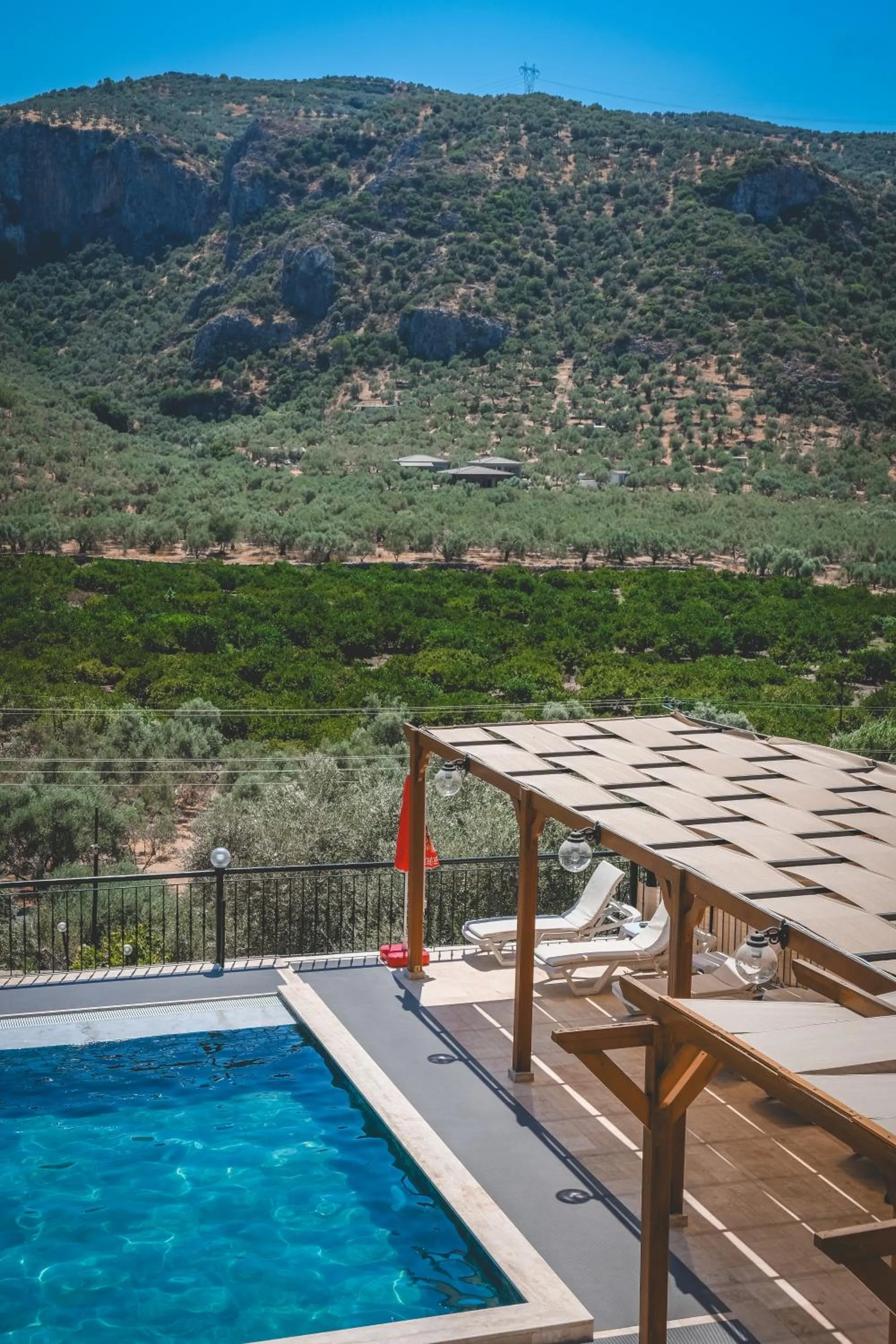 Mountain view in Natureland Efes Pension