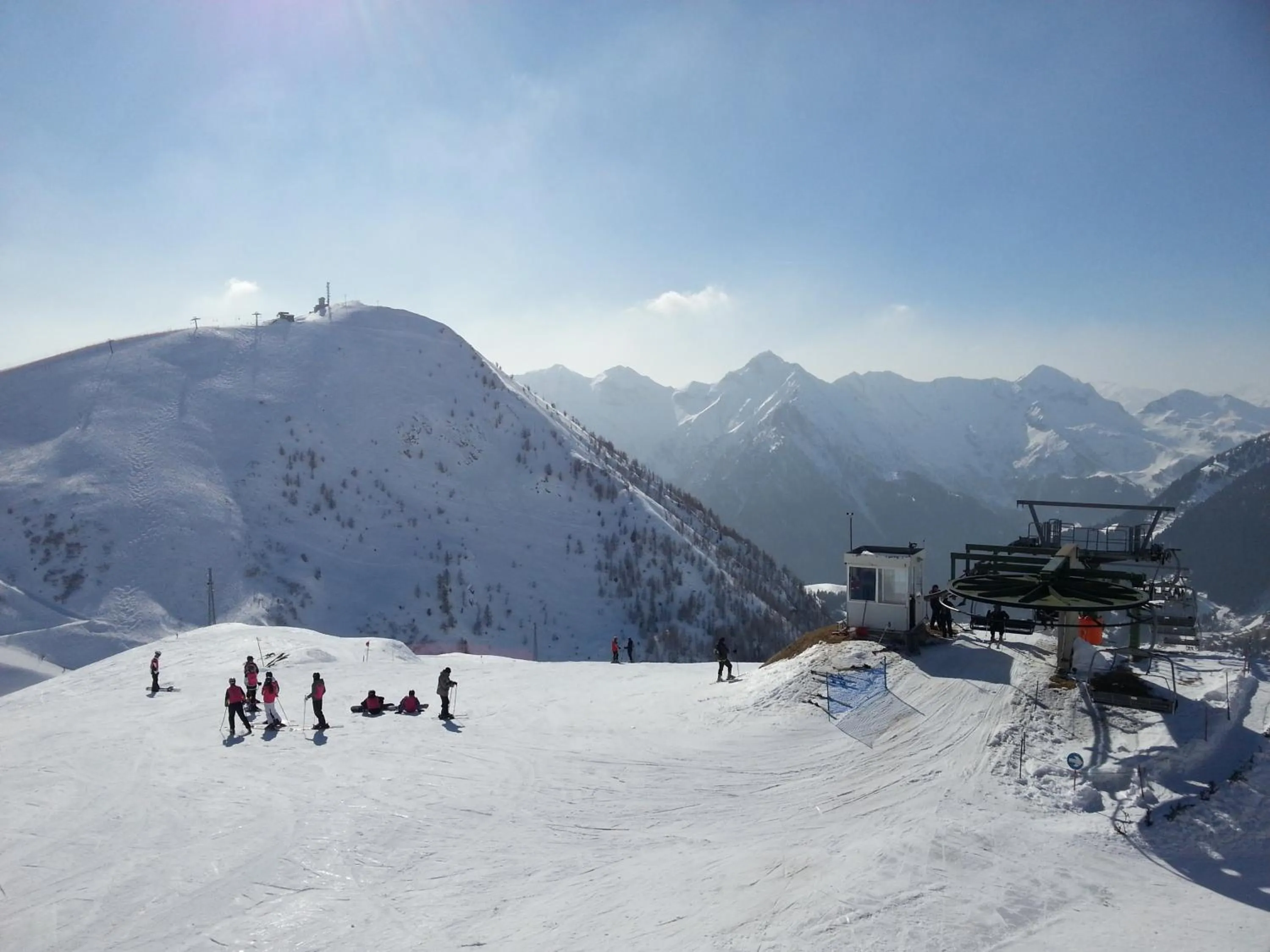 Winter in AR Mountains Lodge Villachiara