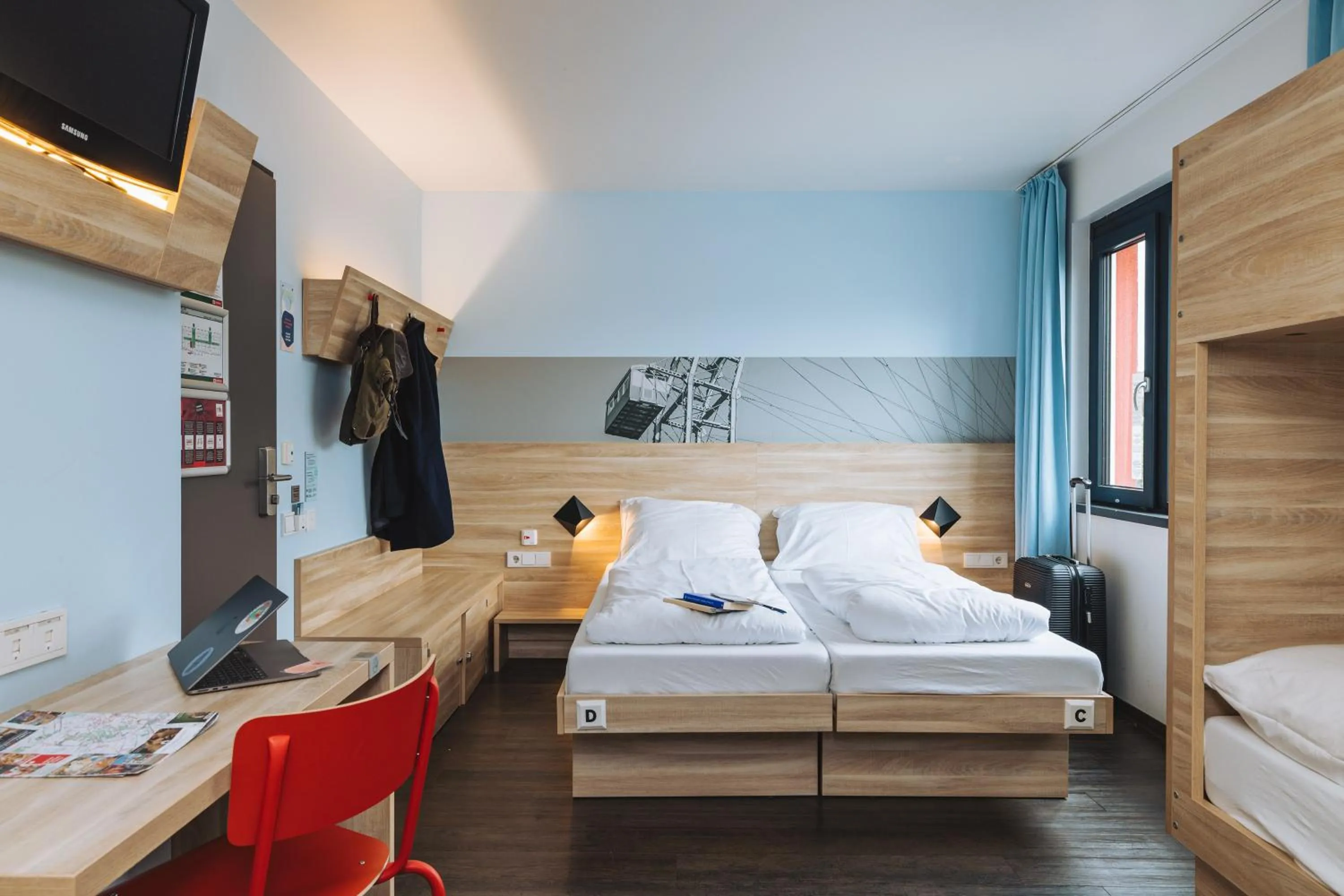 Bedroom, Bed in MEININGER Hotel Wien Downtown Franz