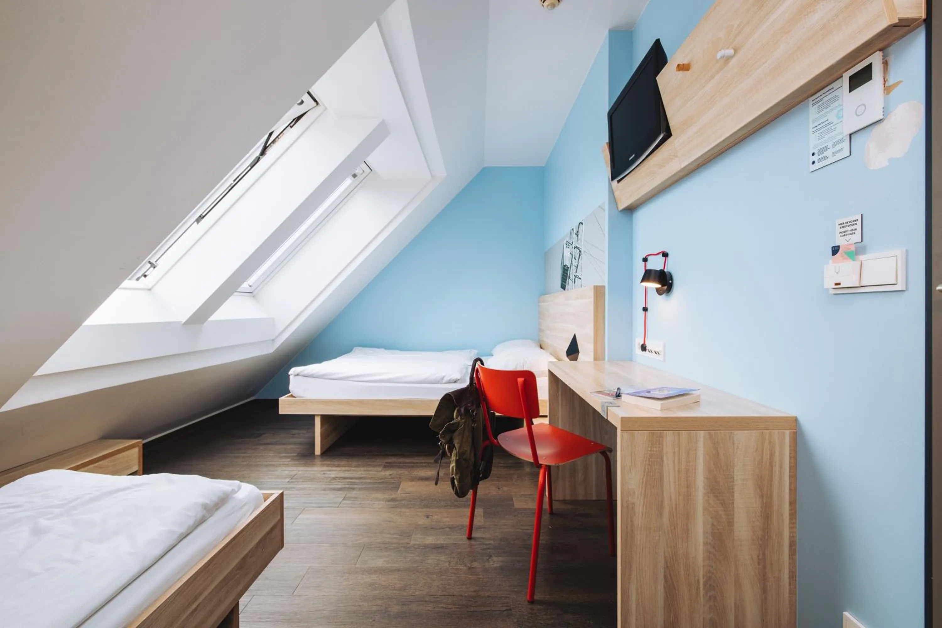 Bedroom, Bed in MEININGER Hotel Wien Downtown Franz