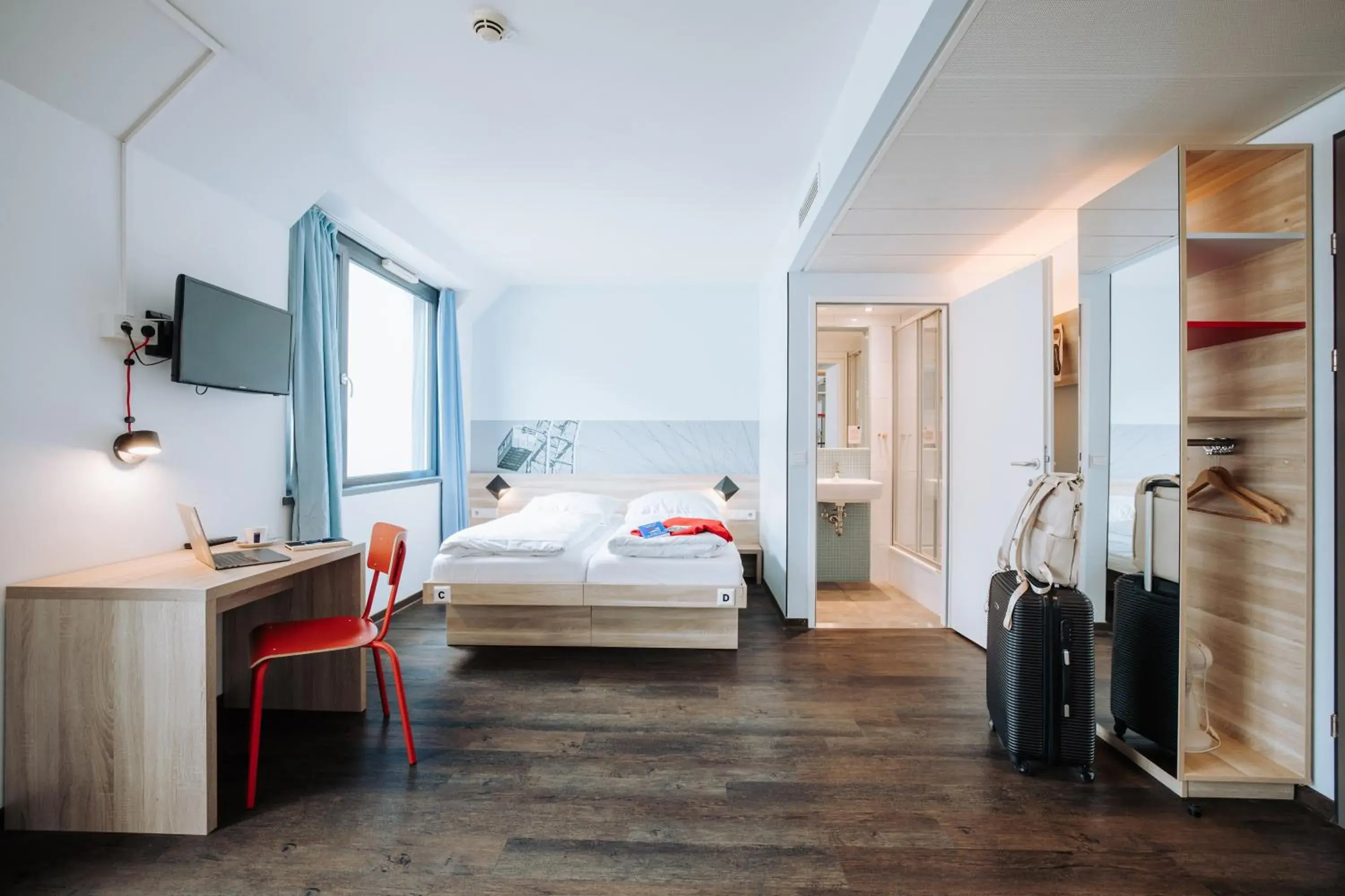 Twin Room in MEININGER Hotel Wien Downtown Franz Twin Room in MEININGER Hotel Wien Downtown Franz