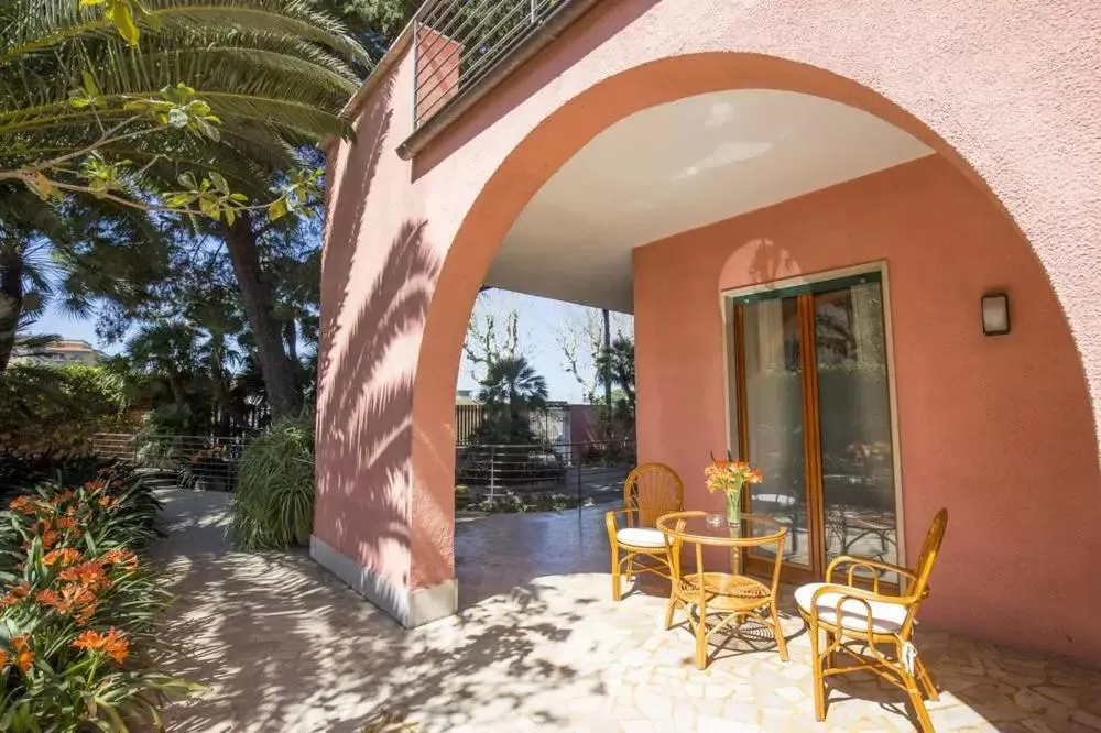 Patio in Villa Rosa Sorrento