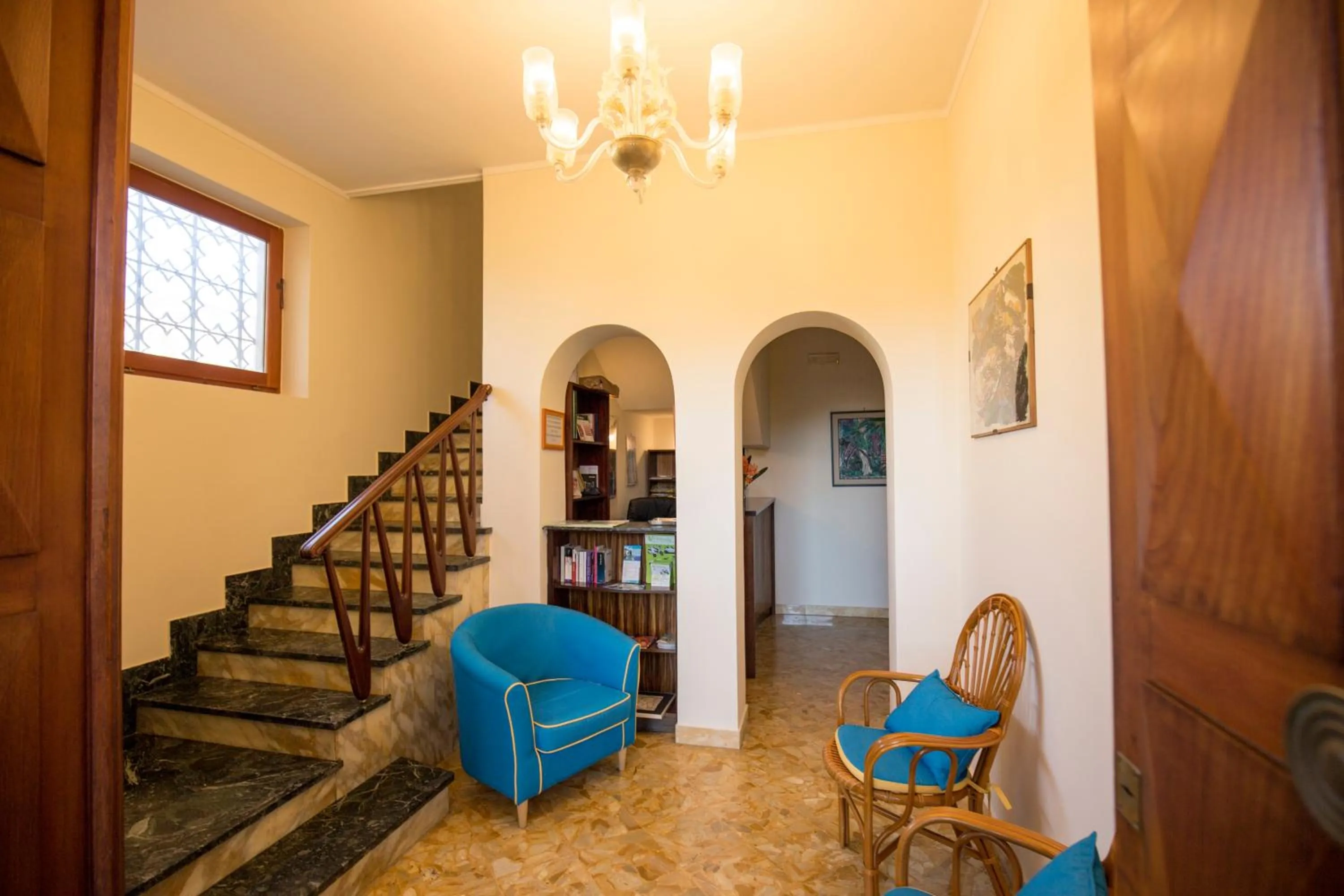 Lobby or reception in Villa Rosa Sorrento