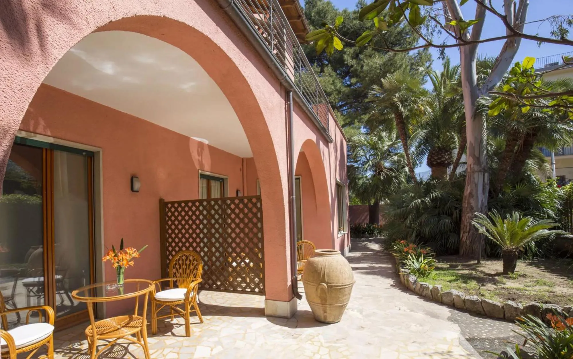 Patio in Villa Rosa Sorrento