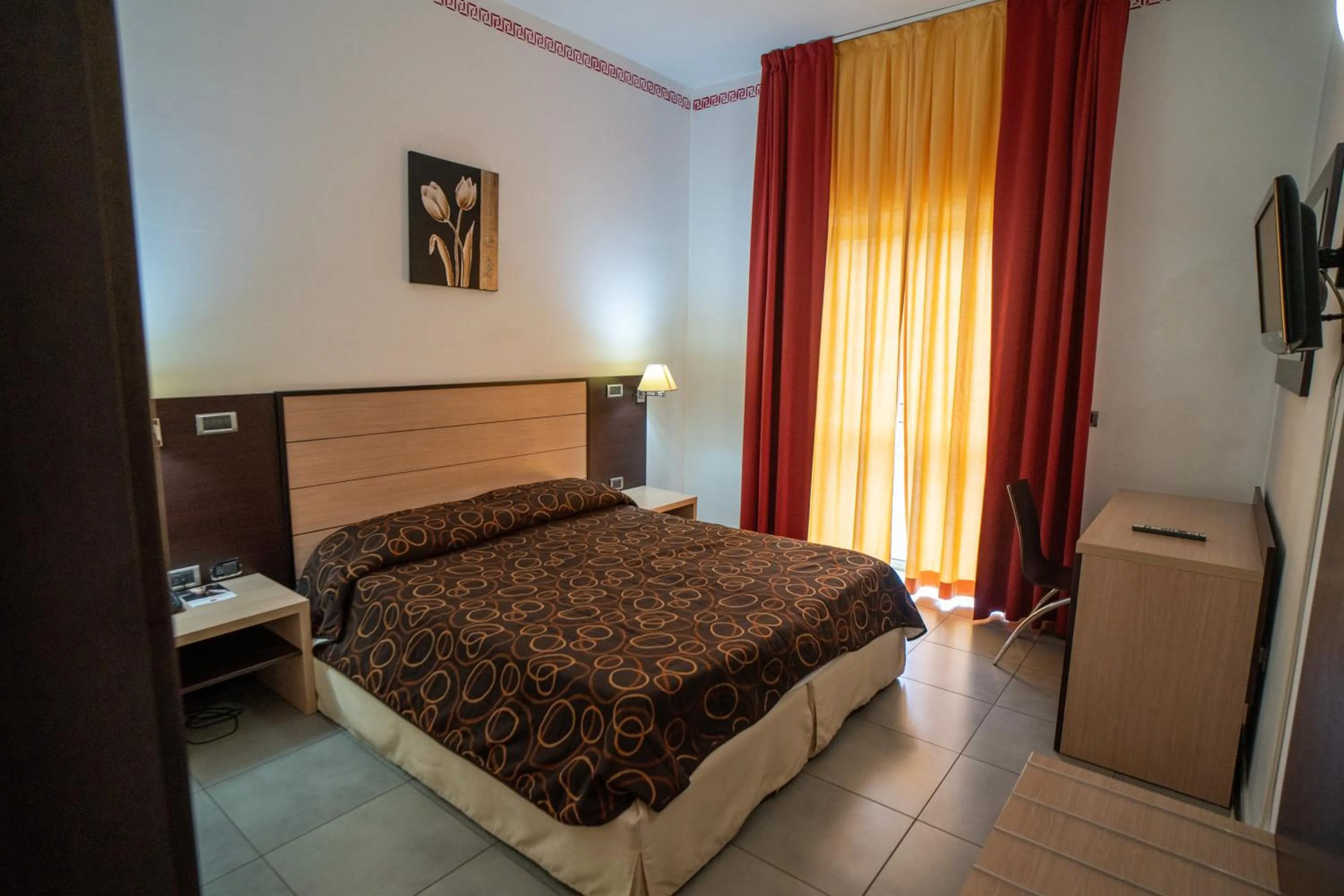 Bed in Hotel Insteia