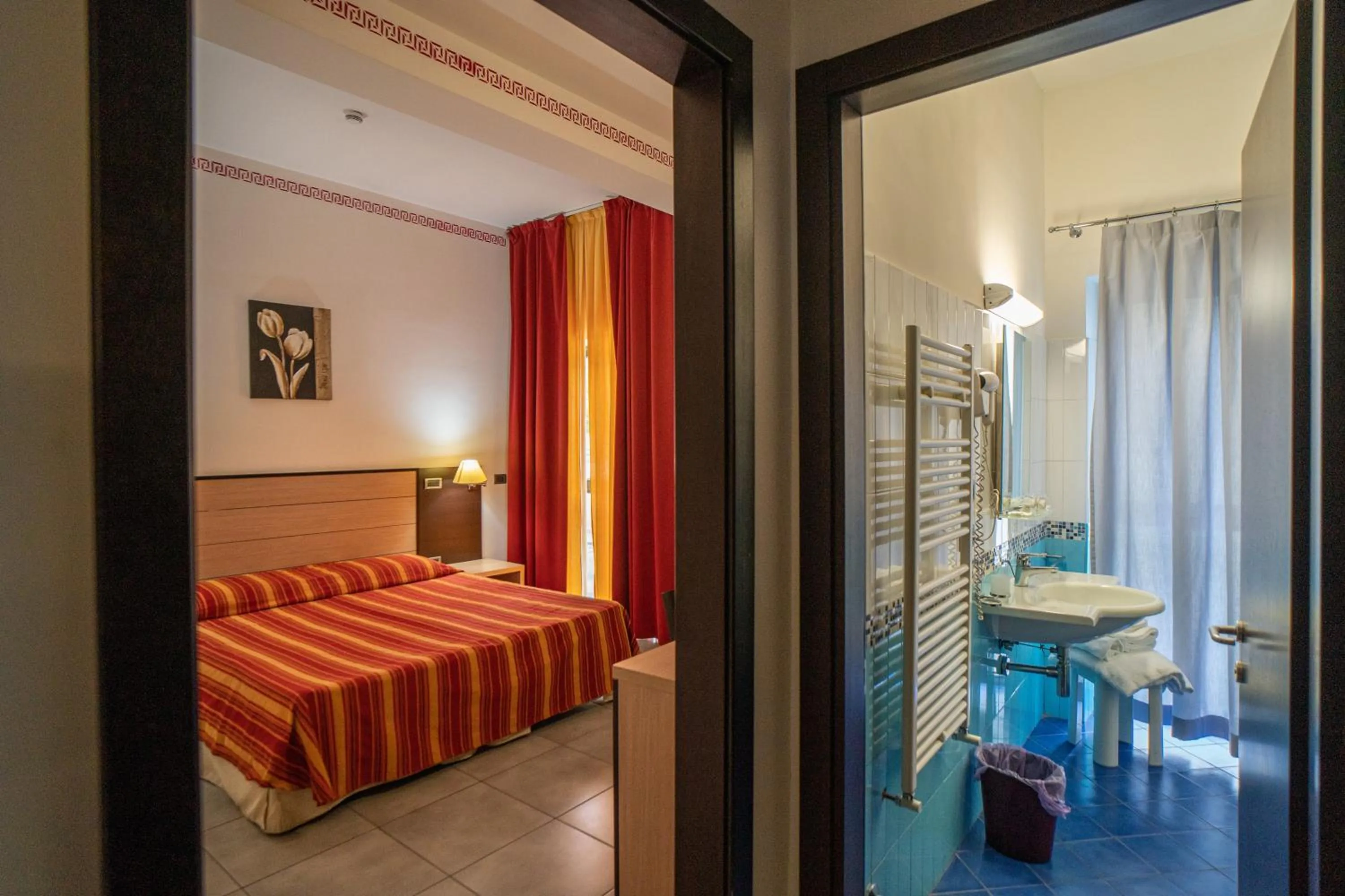 Bed in Hotel Insteia