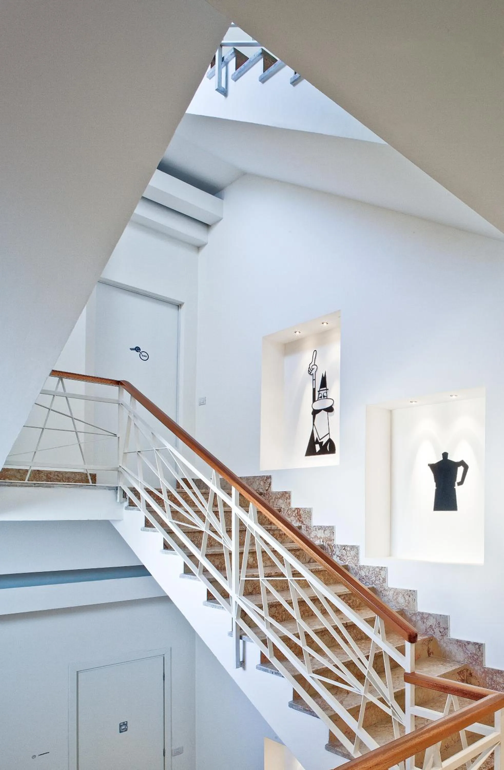 Decorative detail in Felix Hotels - Residence Hotel Grandi Magazzini