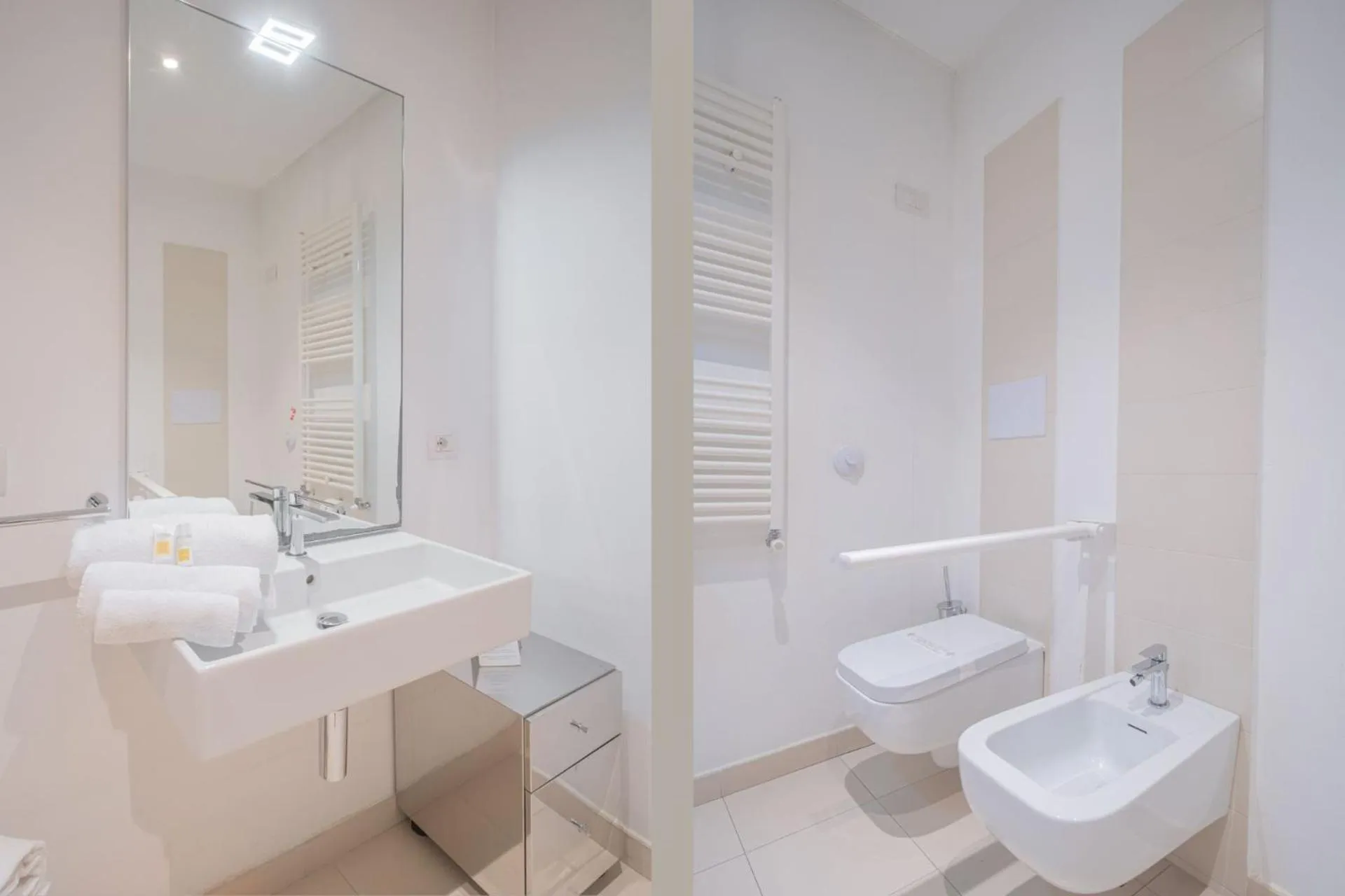 Bathroom in Felix Hotels - Residence Hotel Grandi Magazzini