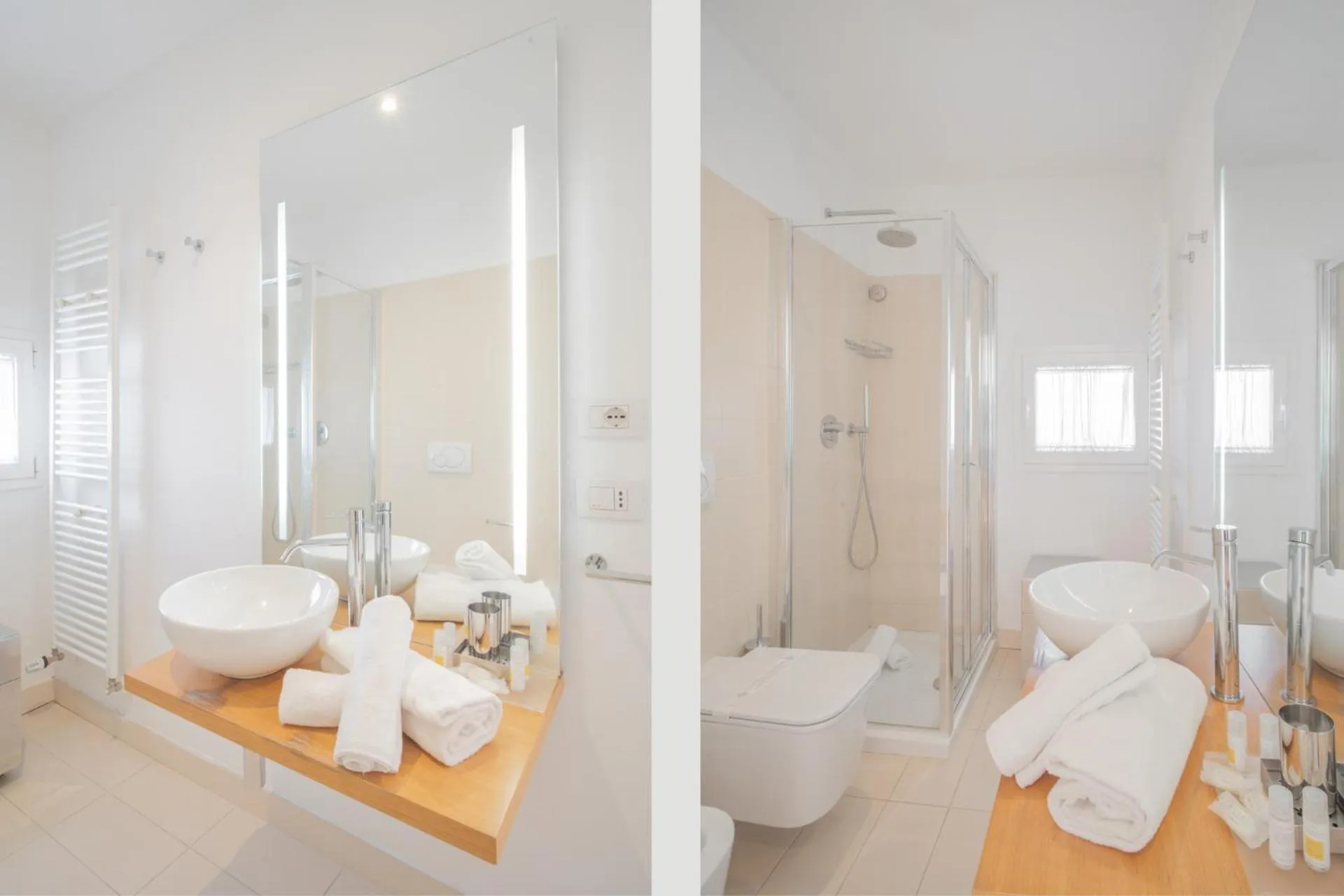 Bathroom in Felix Hotels - Residence Hotel Grandi Magazzini