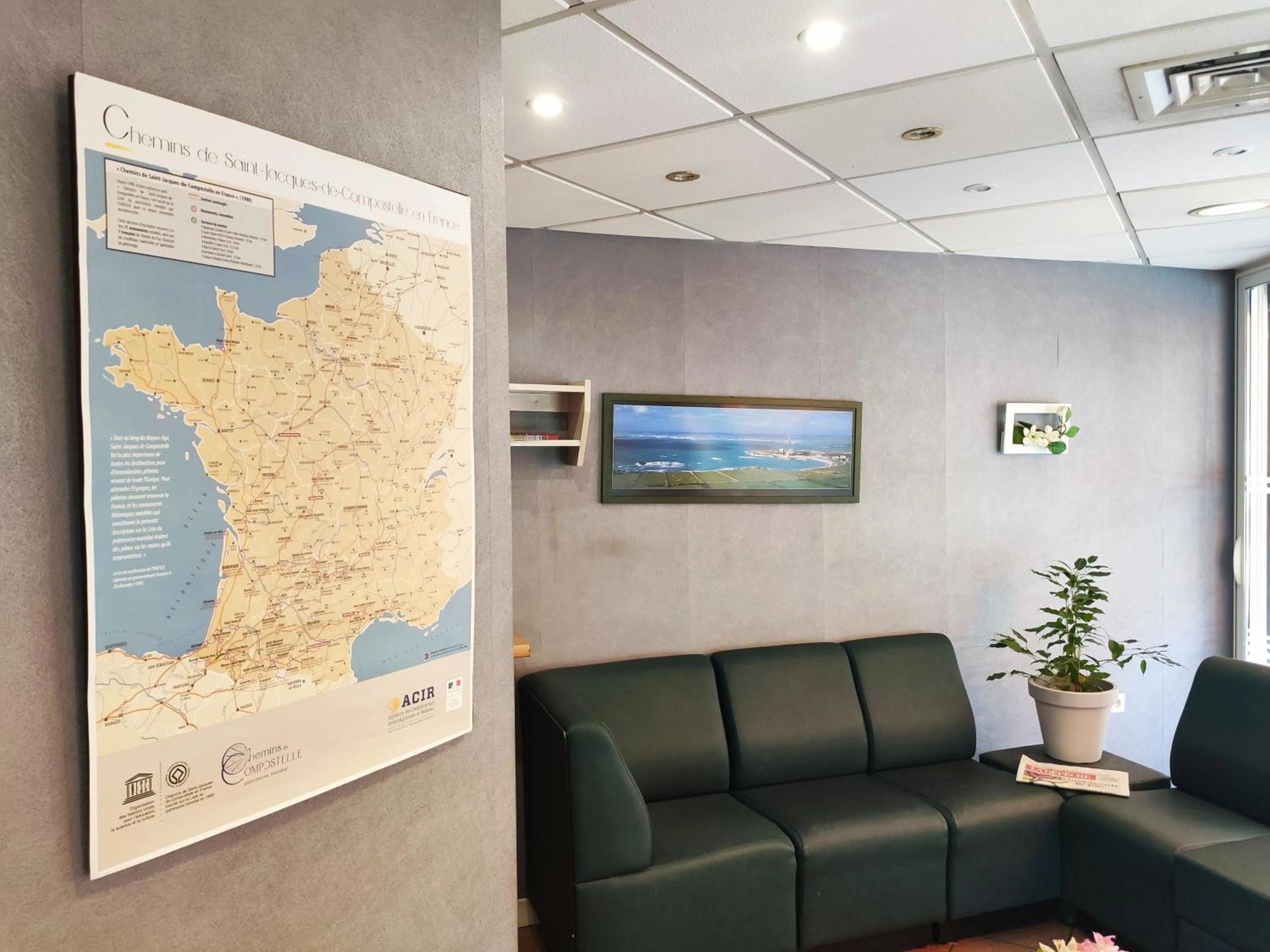 Living room in Hôtel Hélianthe