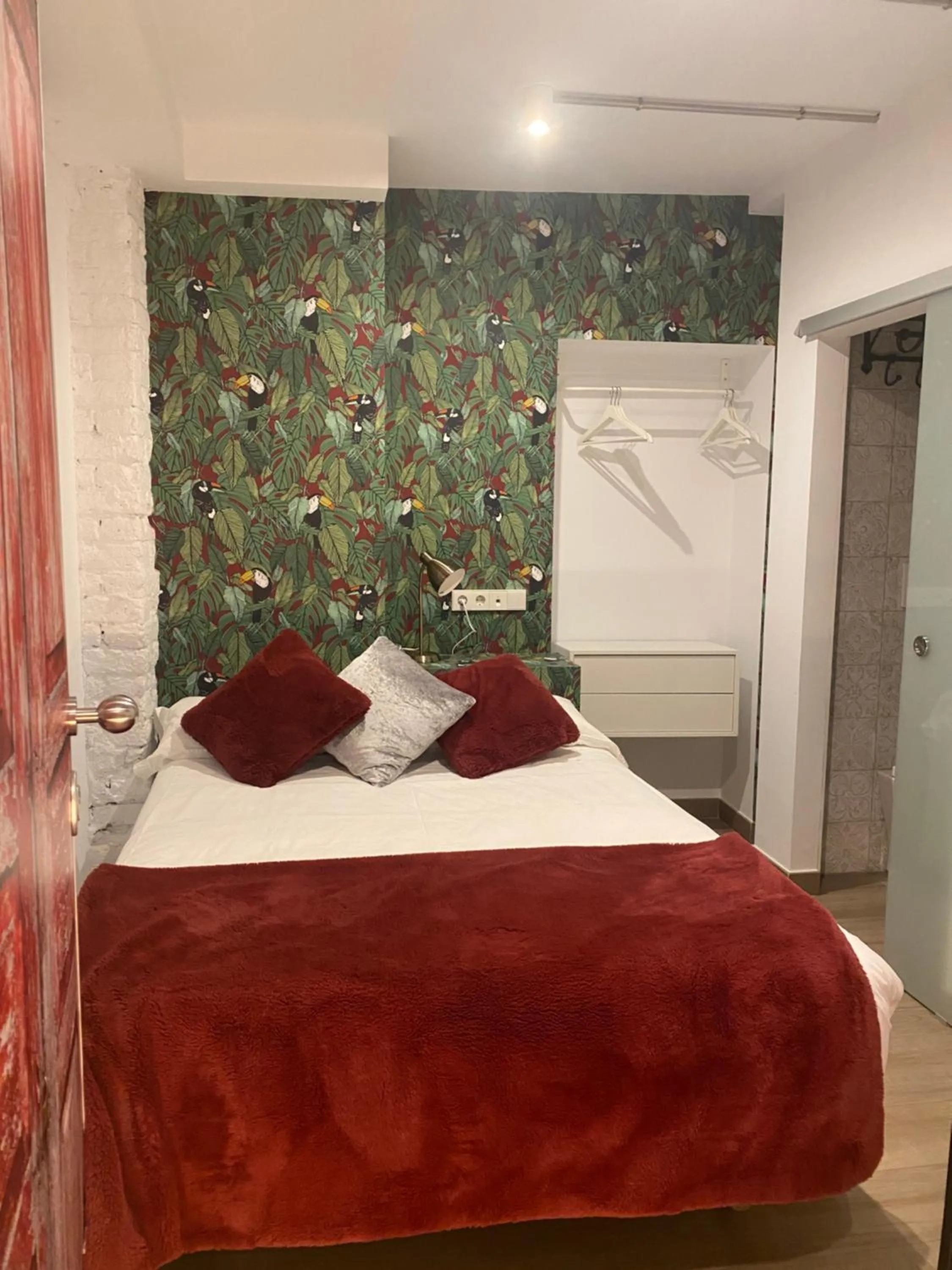 Bed in Pensión Lo Bilbao