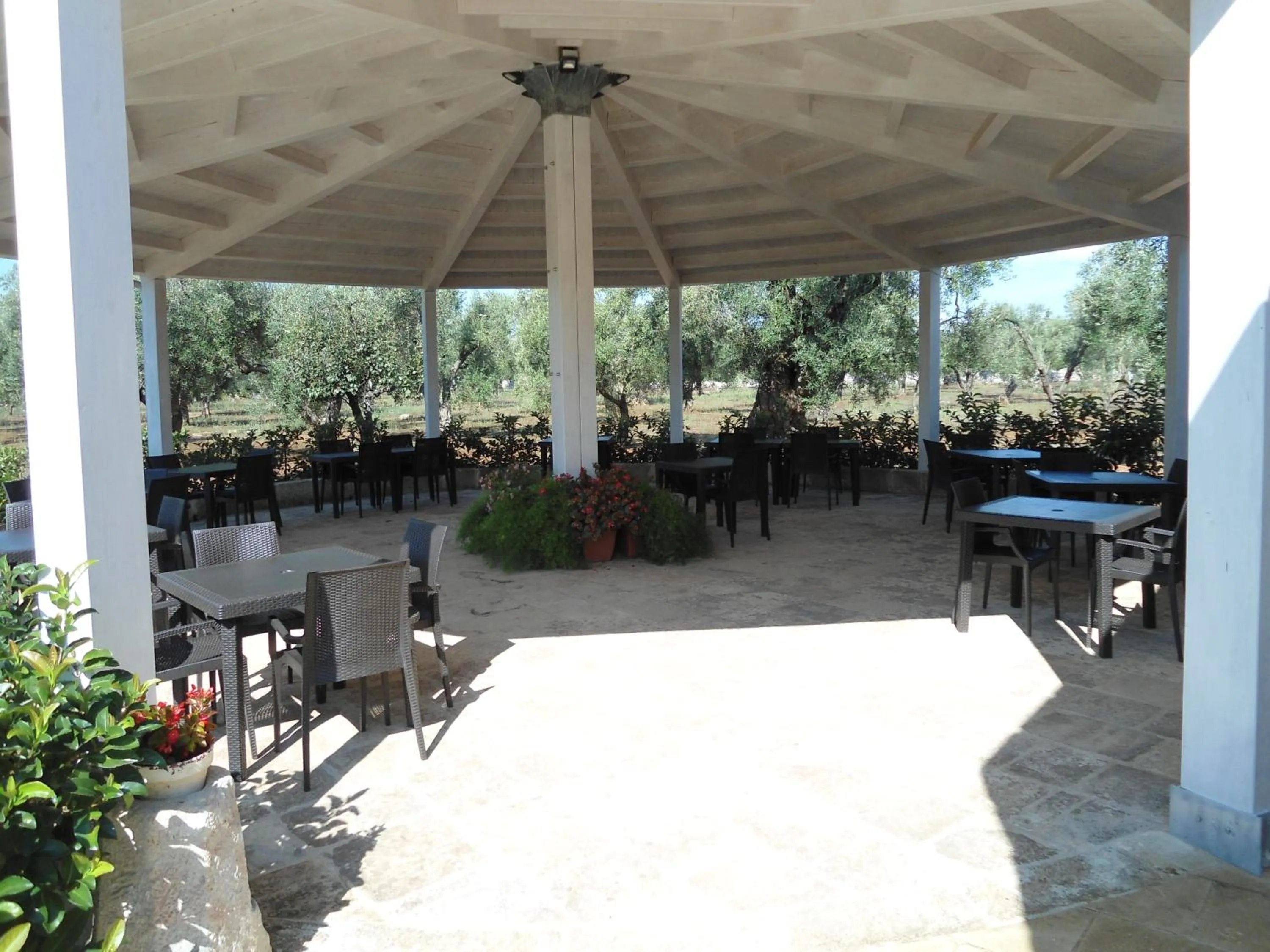 Garden view in Tenuta Pigliano Hotel