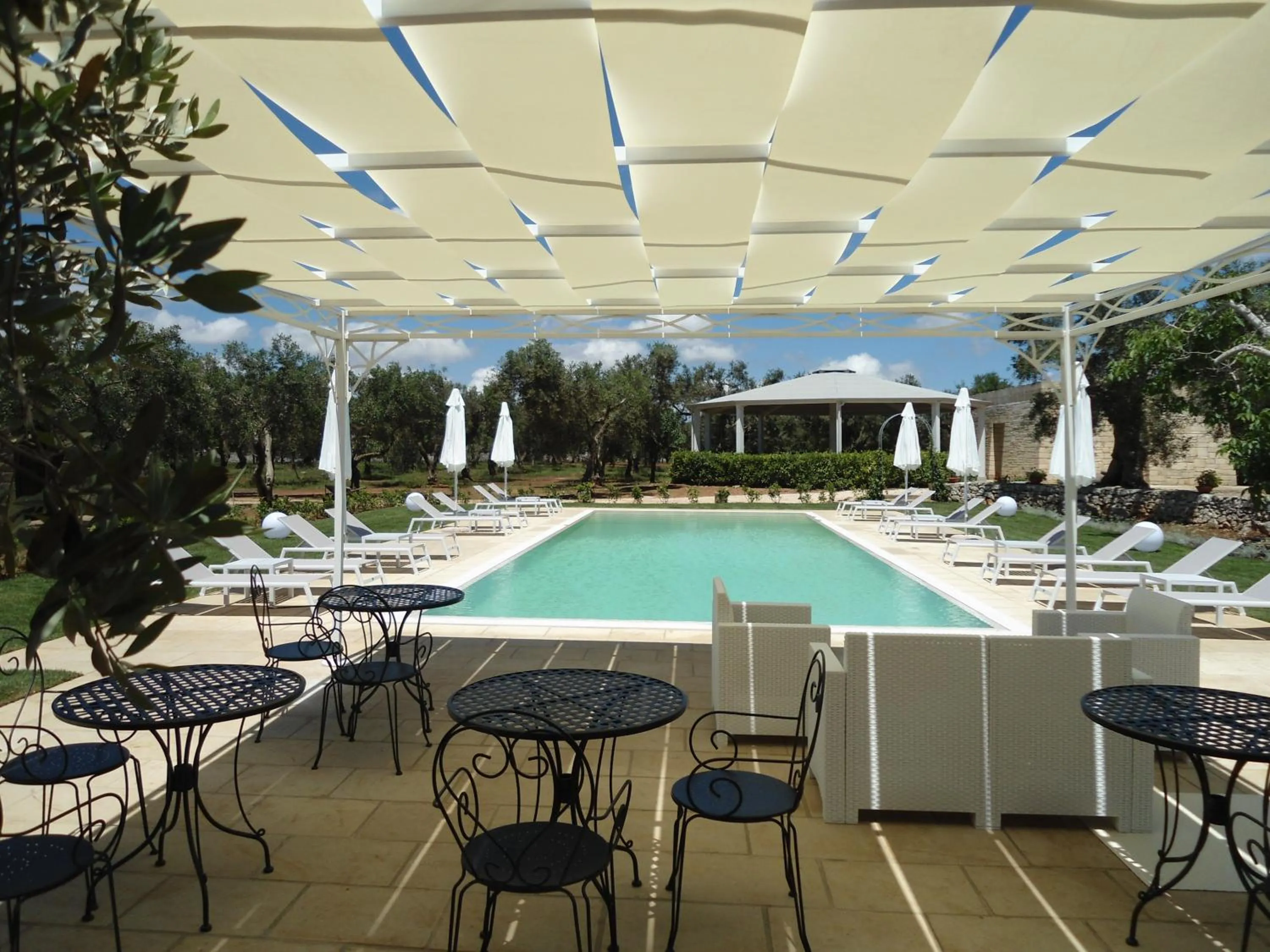 Solarium in Tenuta Pigliano Hotel