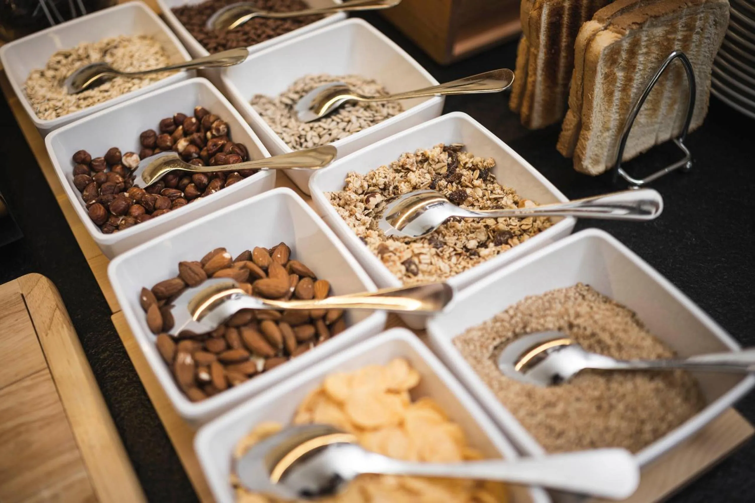 Buffet breakfast in Christophorus Mountain Residence