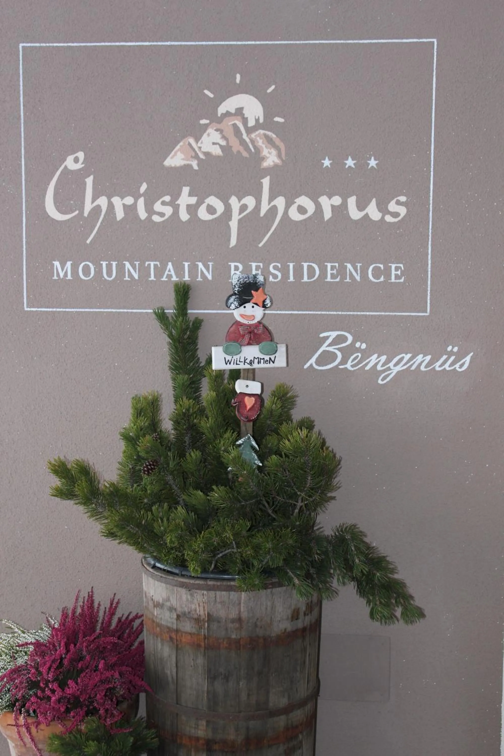 Property logo or sign in Christophorus Mountain Residence