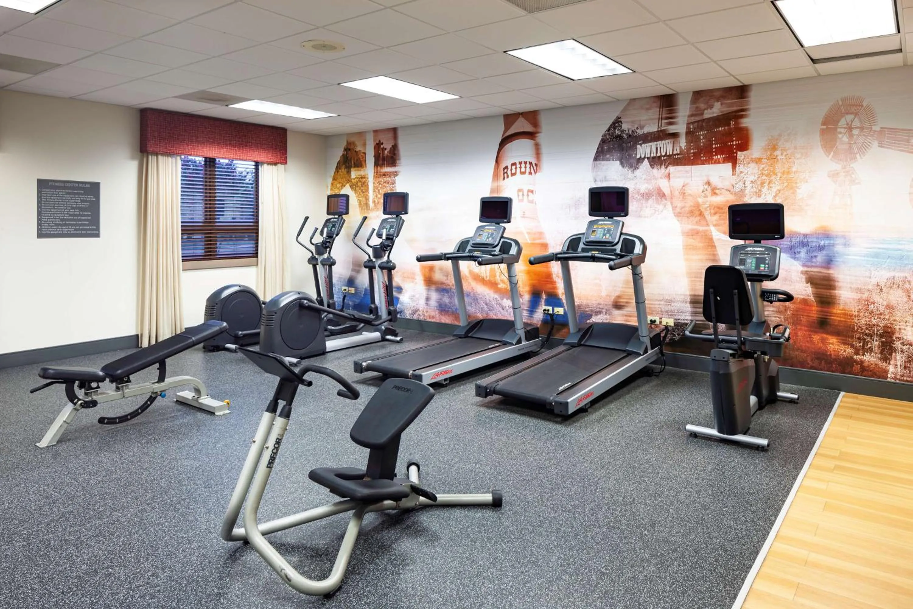 Fitness centre/facilities in Homewood Suites by Hilton Austin/Round Rock