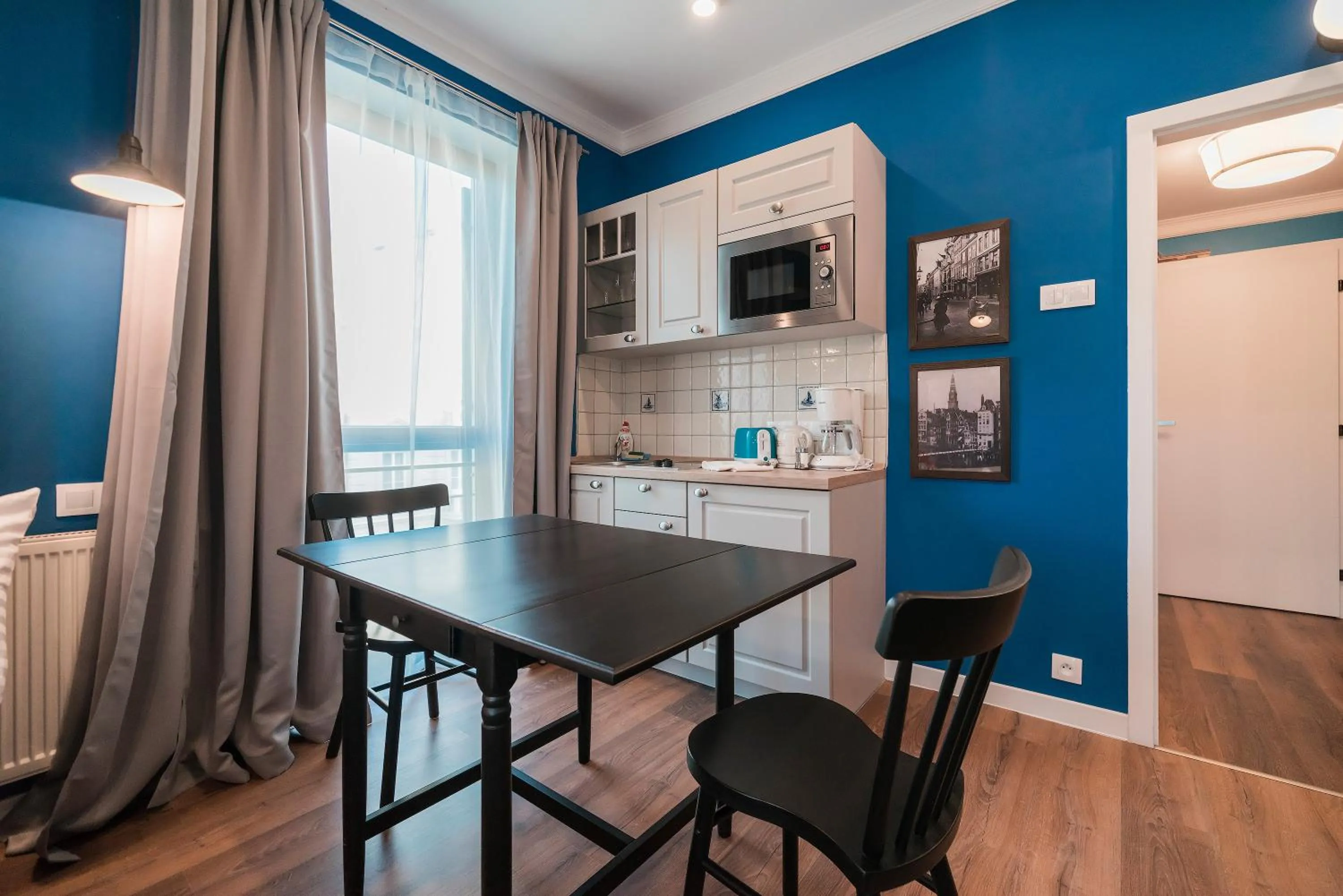 Dining area in Revelton Studios Františkovy Lázně