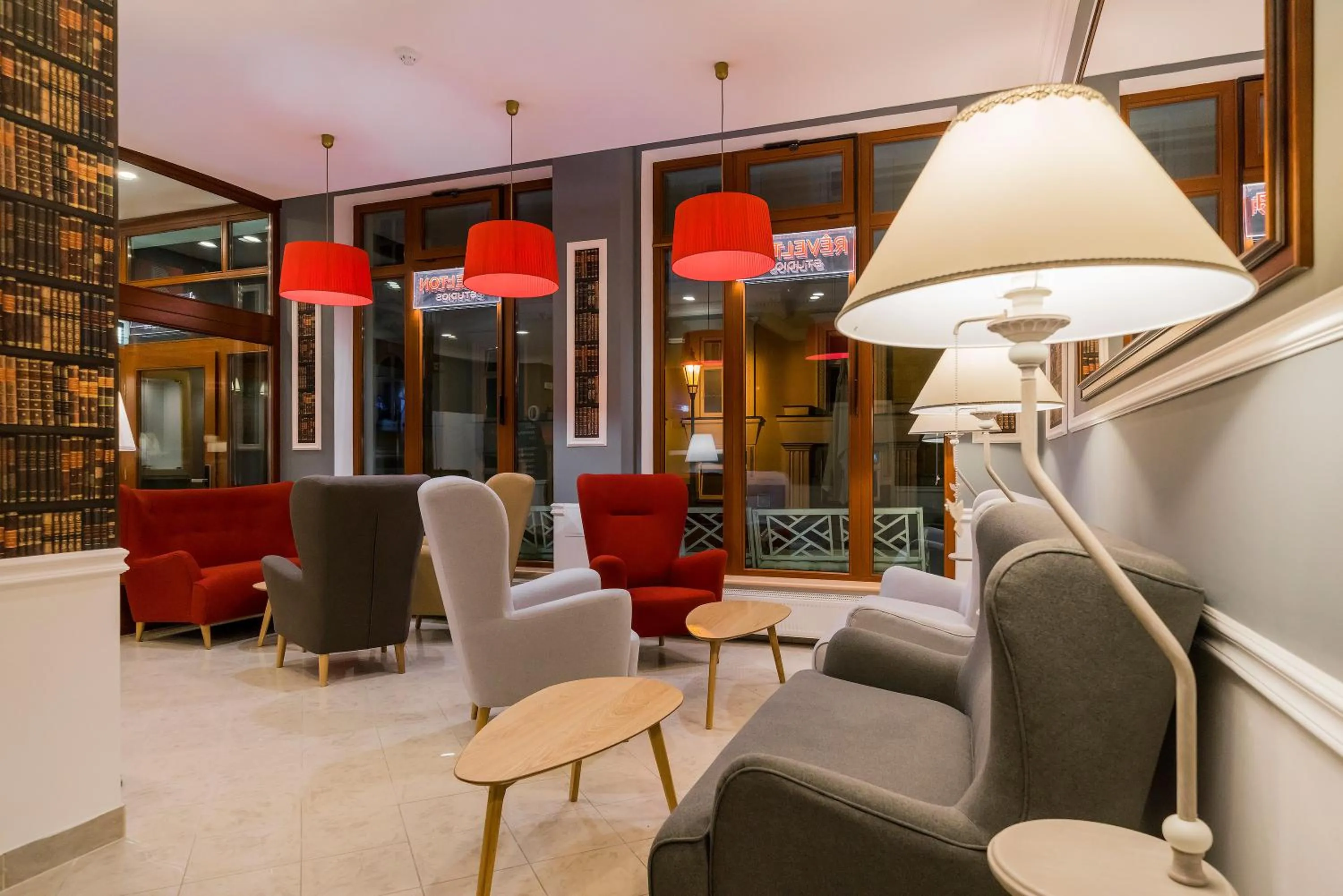 Lobby or reception in Revelton Studios Františkovy Lázně