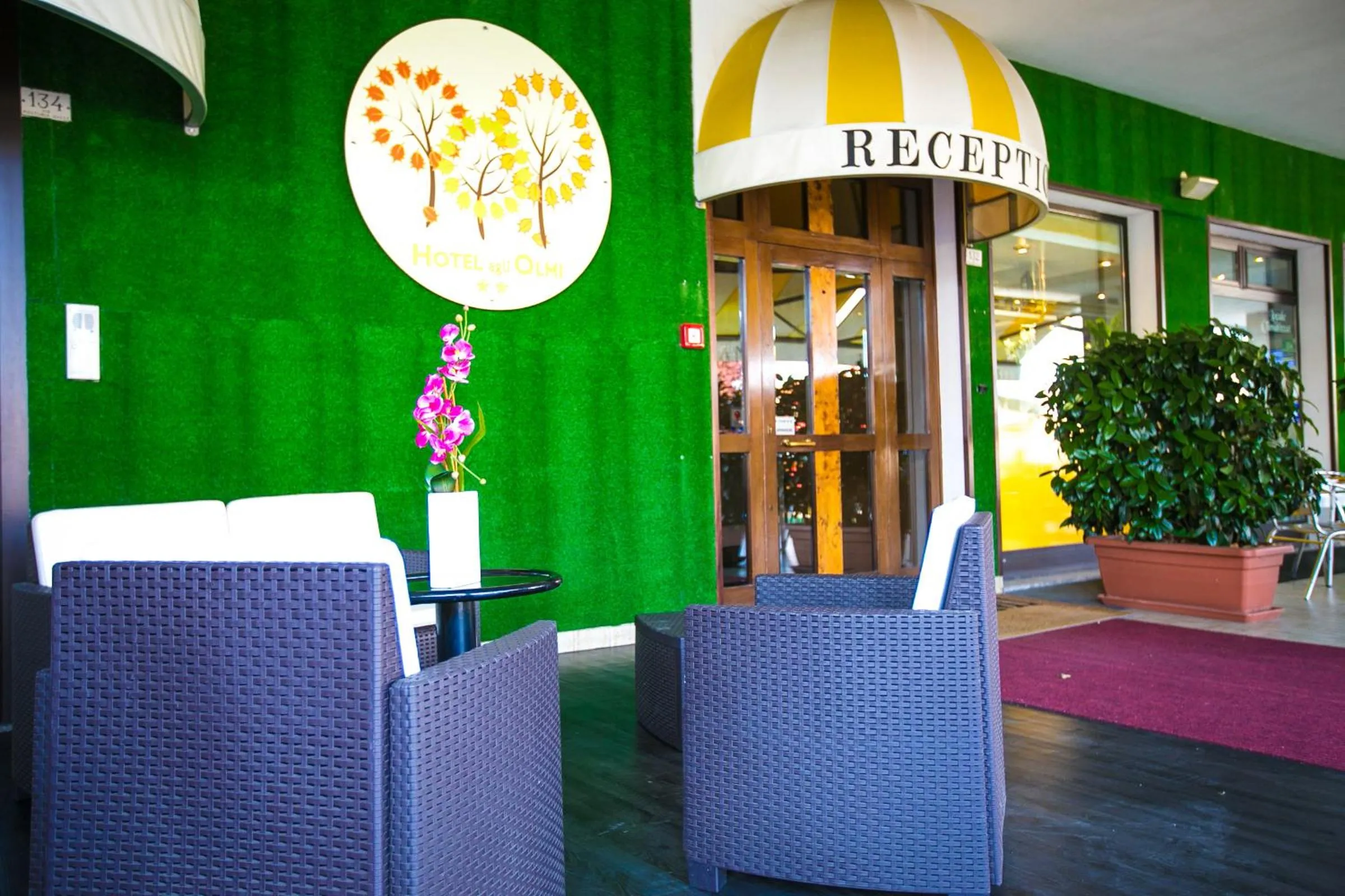 Facade/entrance in Hotel Agli Olmi